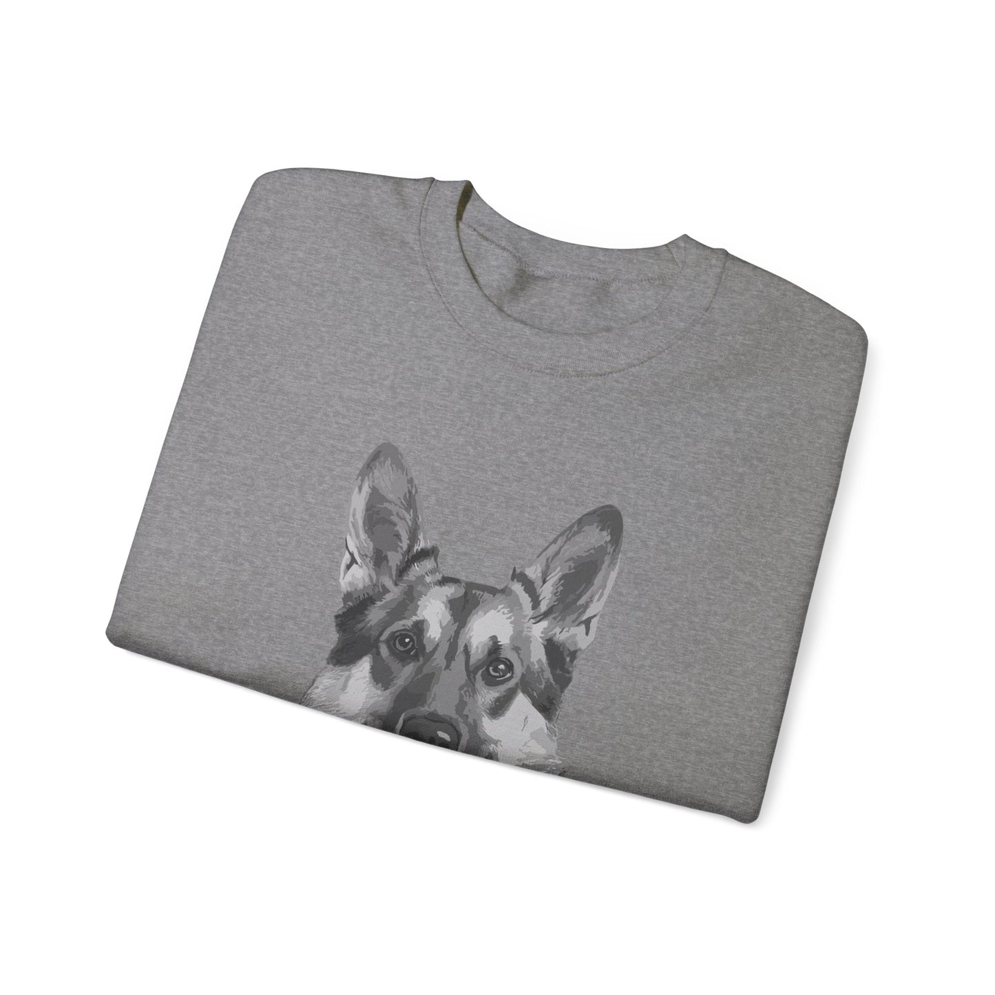 German Shepherd, Dog, Dog Lover, Unisex Heavy Blend™ Crewneck Sweatshirt