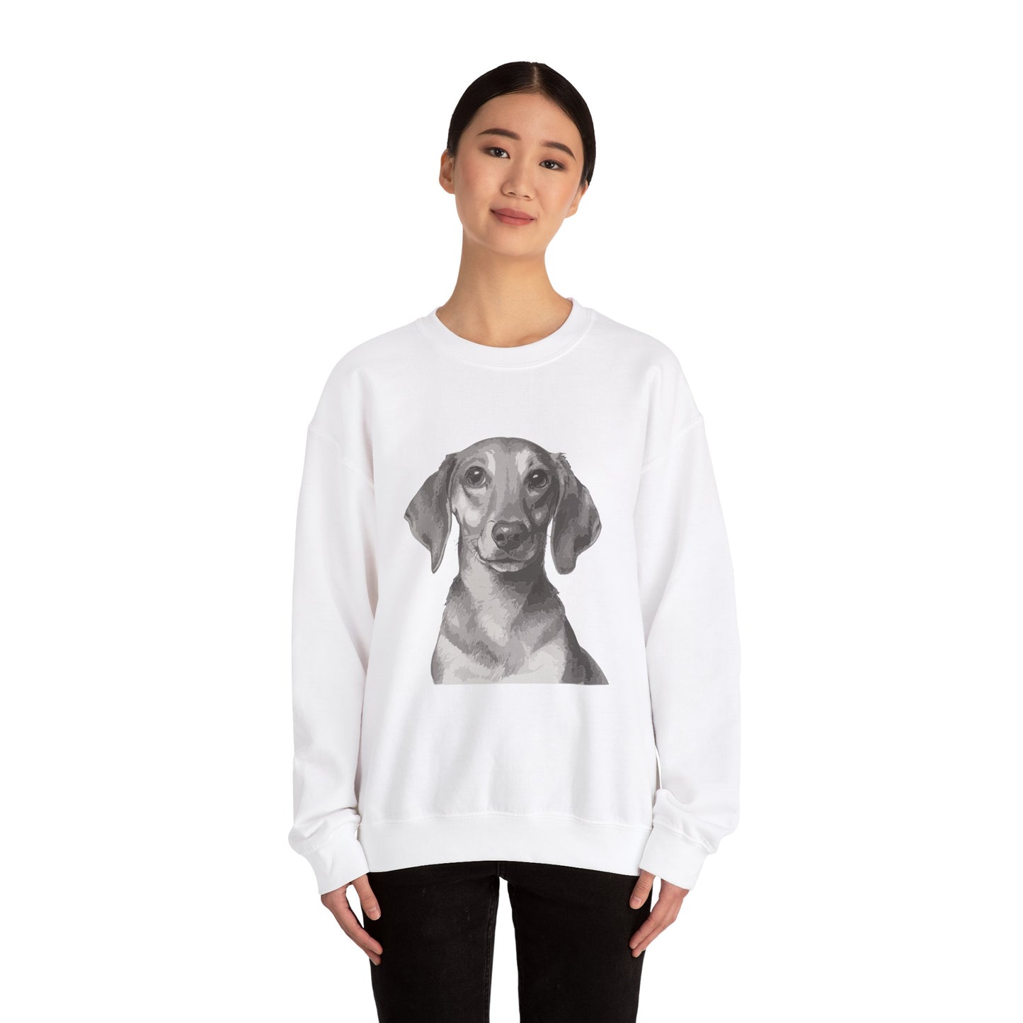 Daschund, Dog, Dog Lover, Unisex Heavy Blend™ Crewneck Sweatshirt
