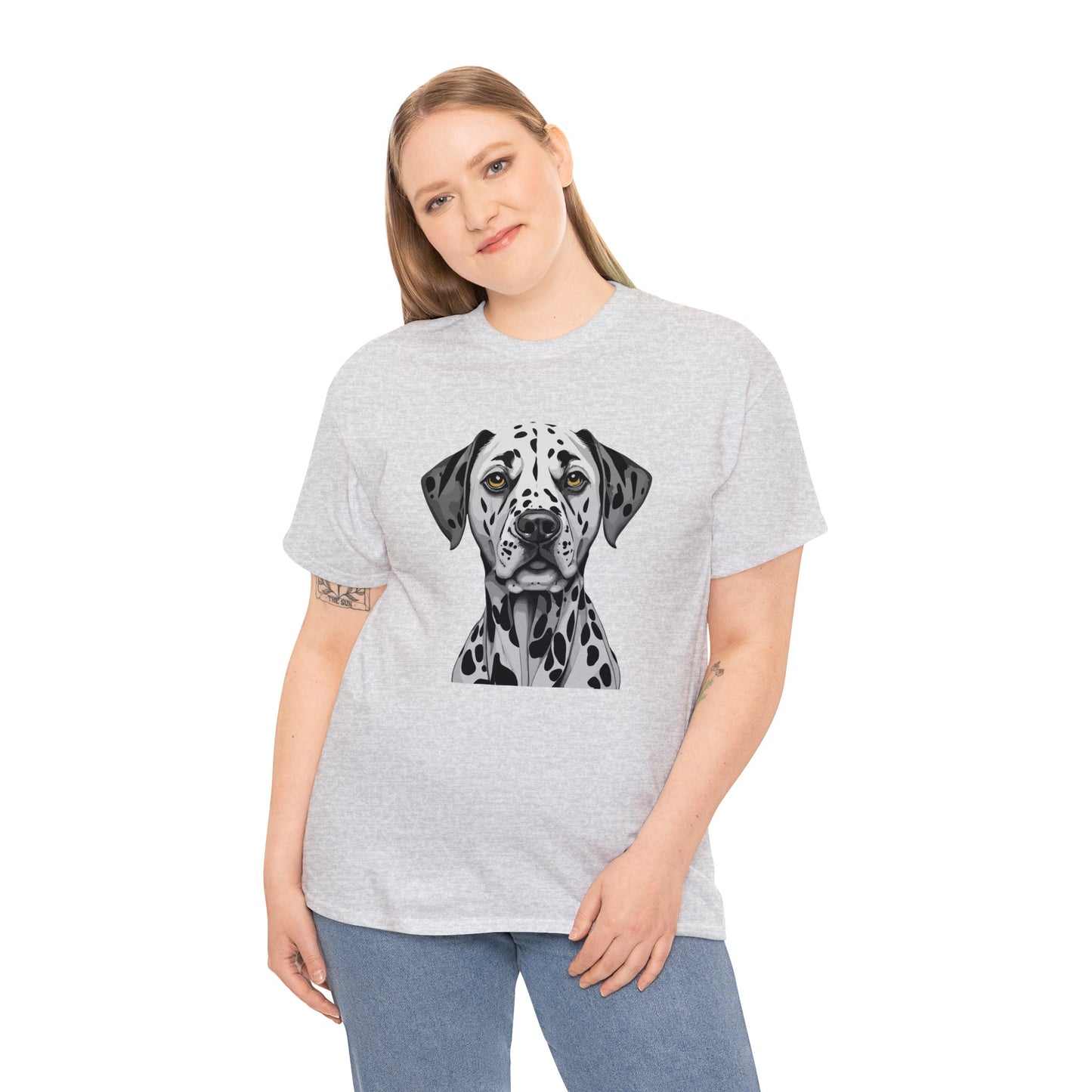 Dalmation, Dog, Dog Lover, Unisex Heavy Cotton Tee