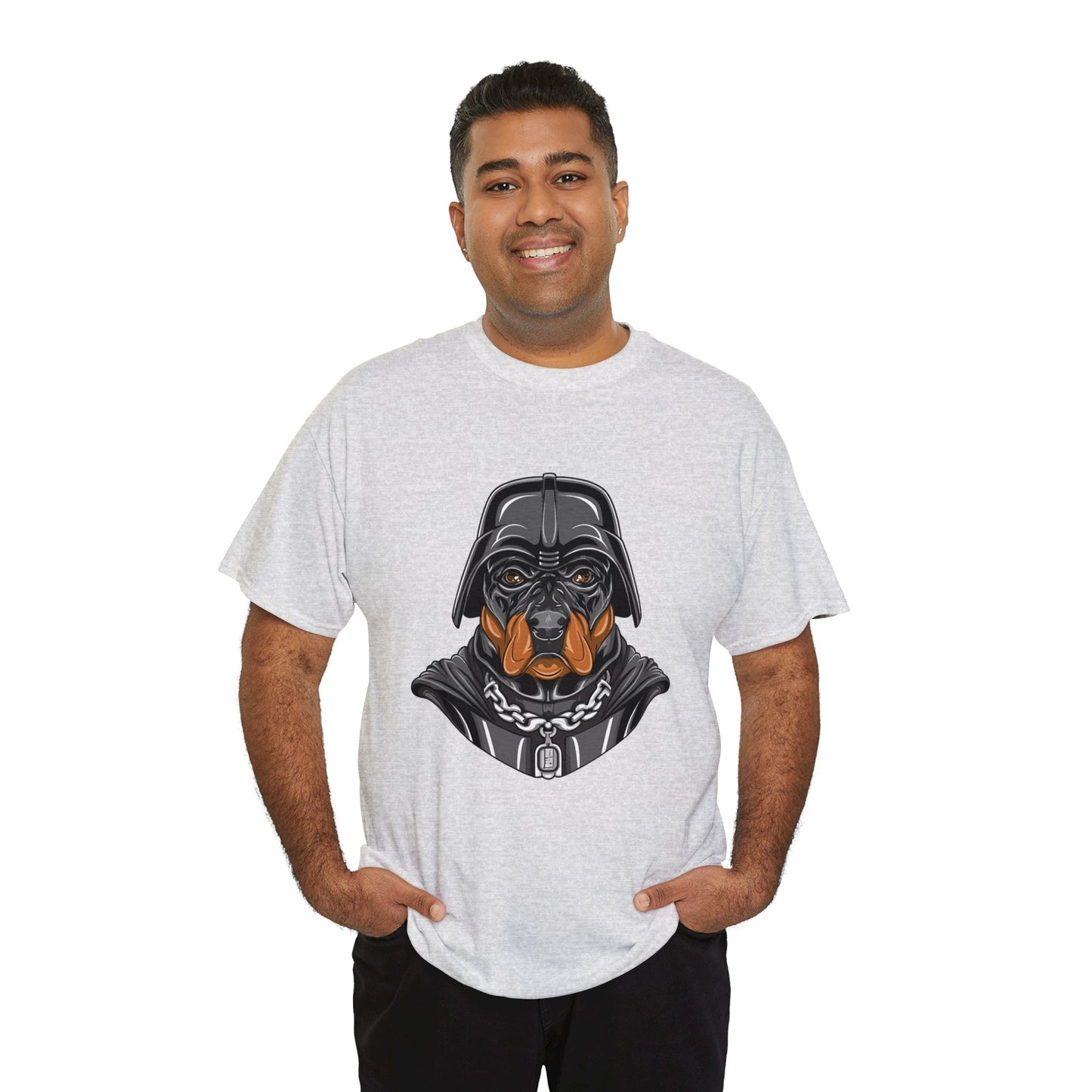 Vader Dog, Star Wars, Darth Vader, Unisex Heavy Cotton Tee