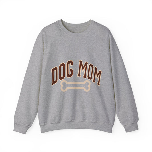 Dog Mom, Love, Dog, Mom, Puppy, Family, Unisex Heavy Blend™ Crewneck Sweatshirt