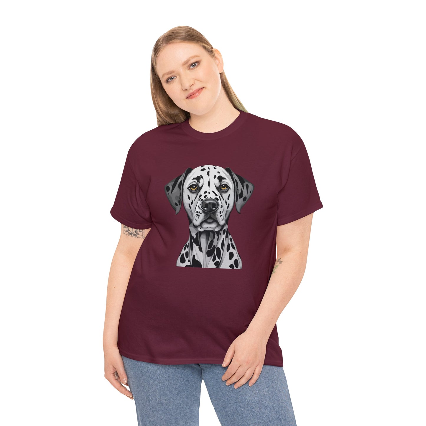 Dalmation, Dog, Dog Lover, Unisex Heavy Cotton Tee