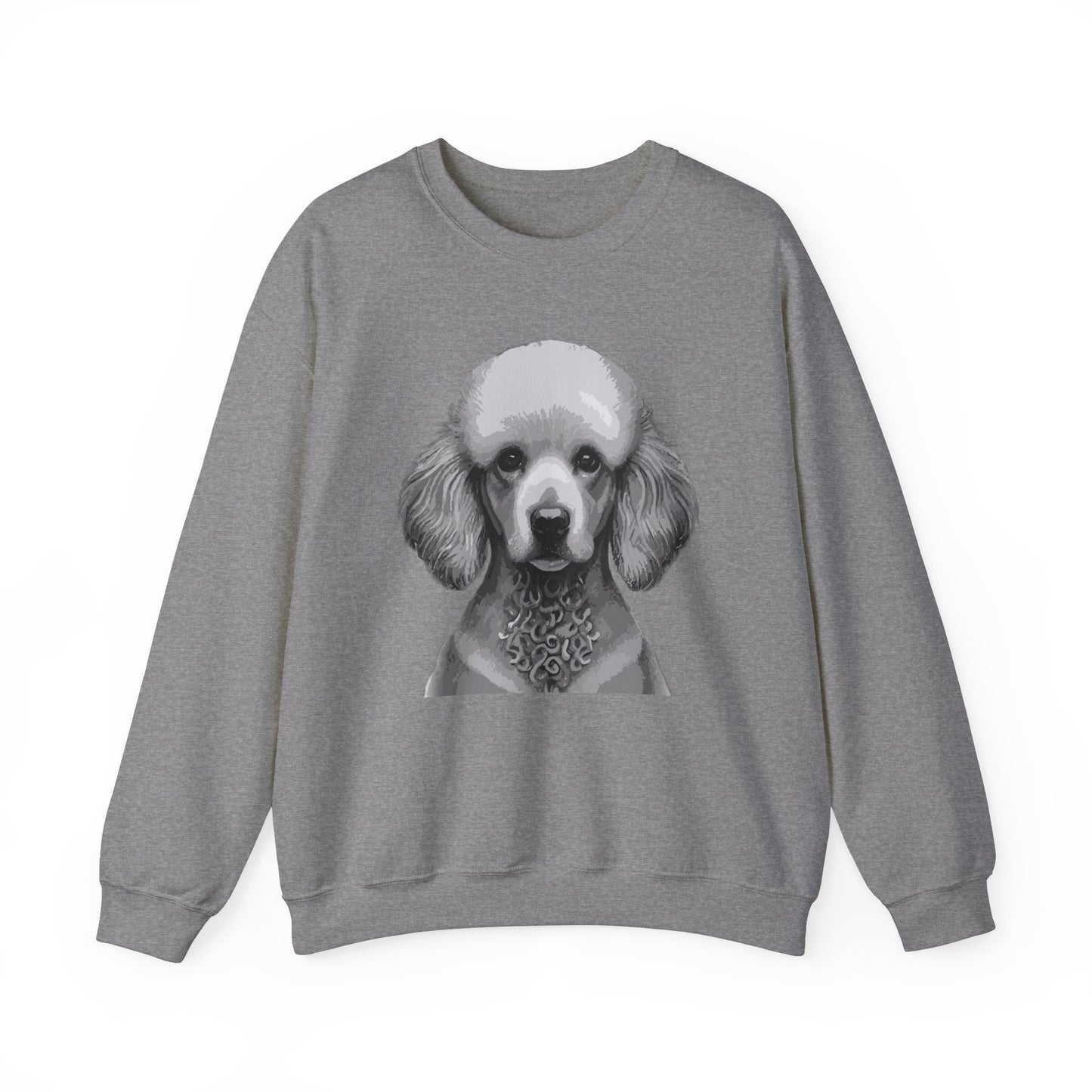 Poodle, Dog, Dog Lover, Unisex Heavy Blend™ Crewneck Sweatshirt