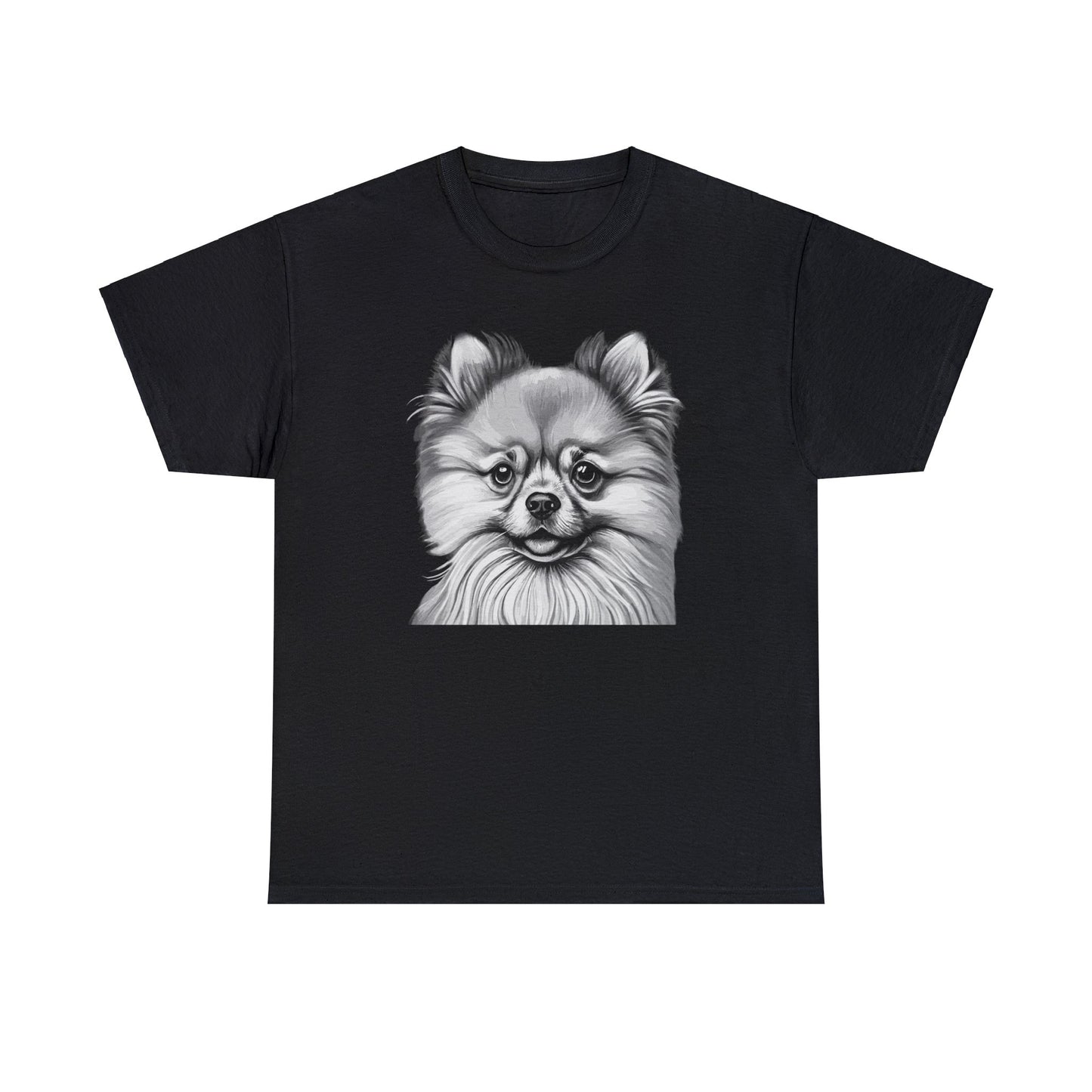 Pomeranian, Dog, Dog Lover, Unisex Heavy Cotton Tee
