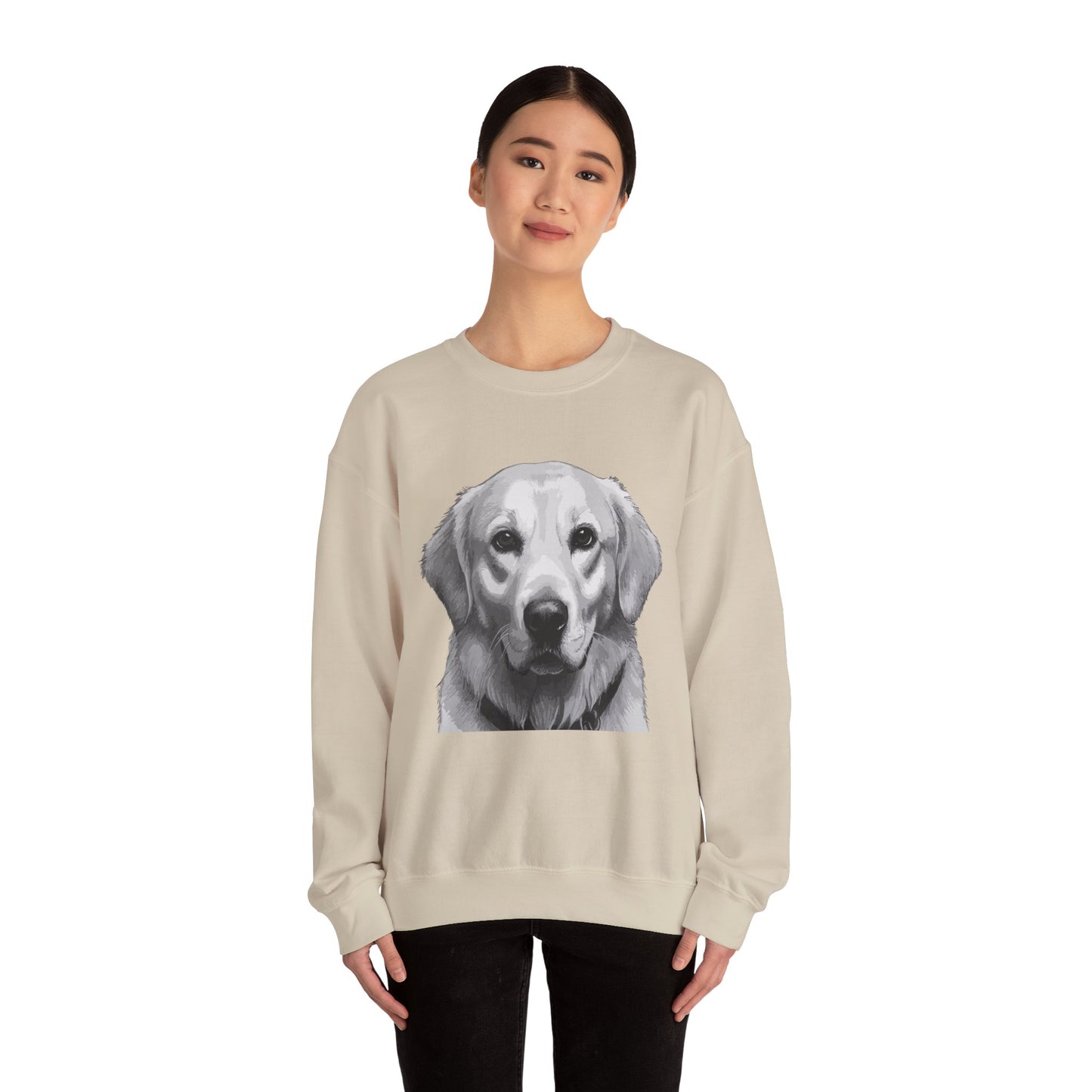 Golden Retriever, Dog, Dog Lover, Unisex Heavy Blend™ Crewneck Sweatshirt