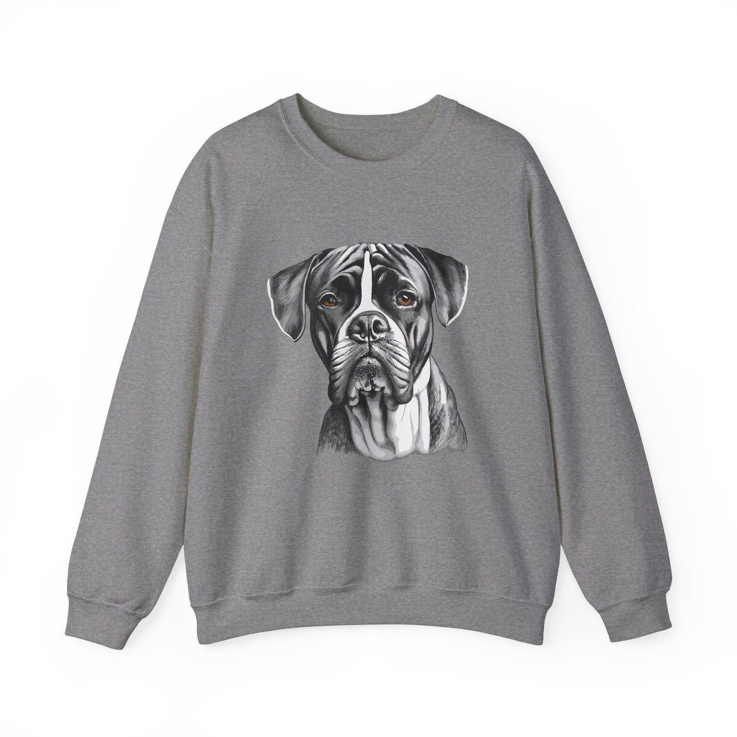 Boxer, Dog, Dog Lover, Unisex Heavy Blend™ Crewneck Sweatshirt