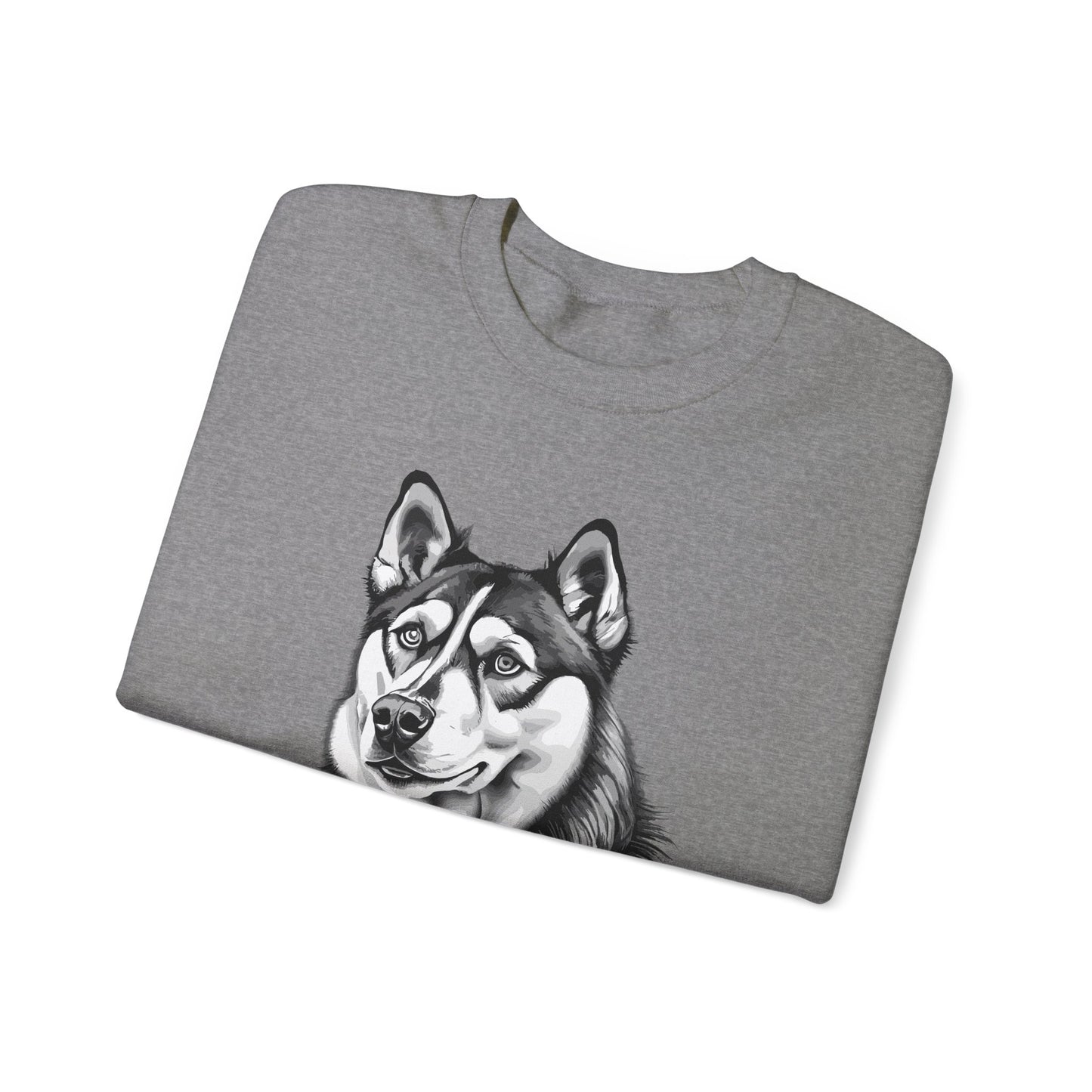 Husky, Dog, Dog Lover, Unisex Heavy Blend™ Crewneck Sweatshirt