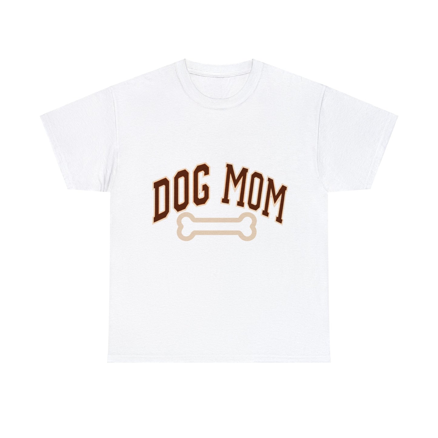Dog Mom, Love, Dog, Mom, Puppy, Family, Unisex Heavy Cotton Tee