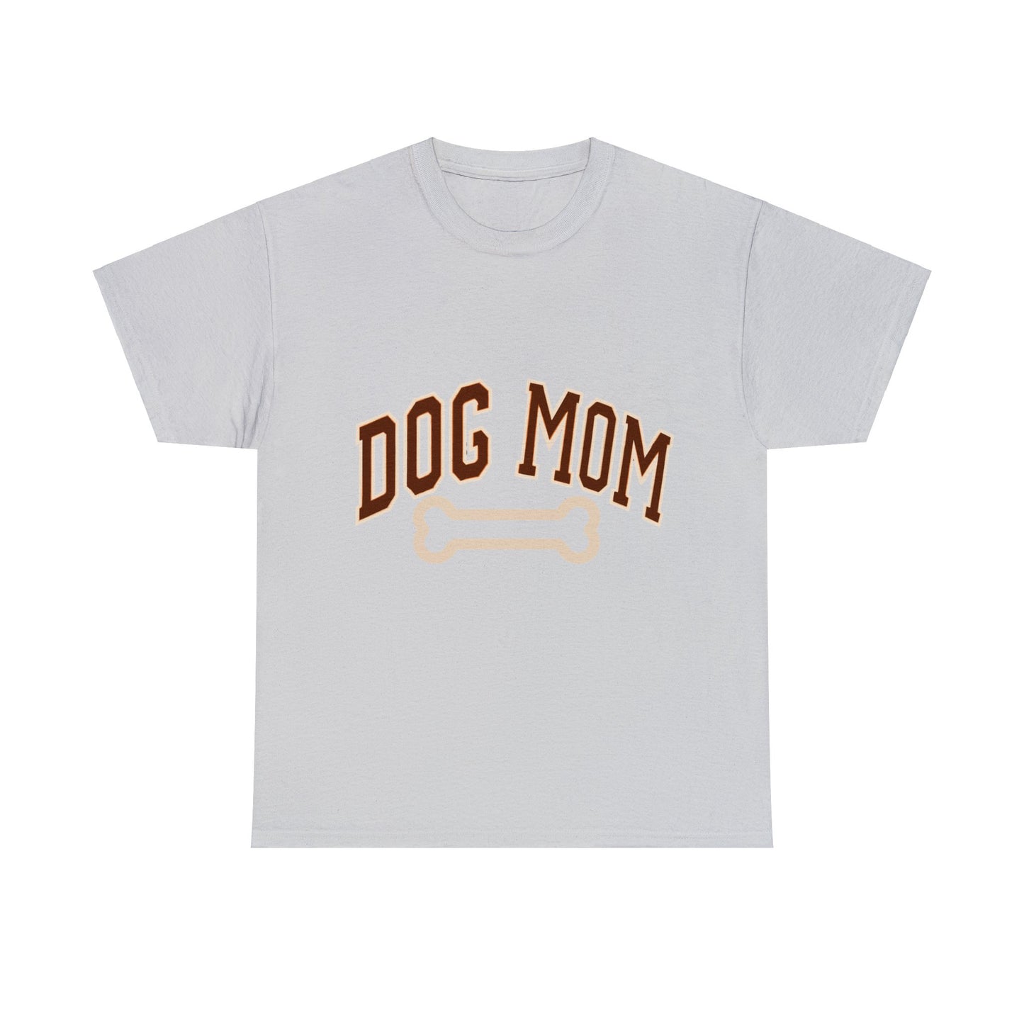 Dog Mom, Love, Dog, Mom, Puppy, Family, Unisex Heavy Cotton Tee