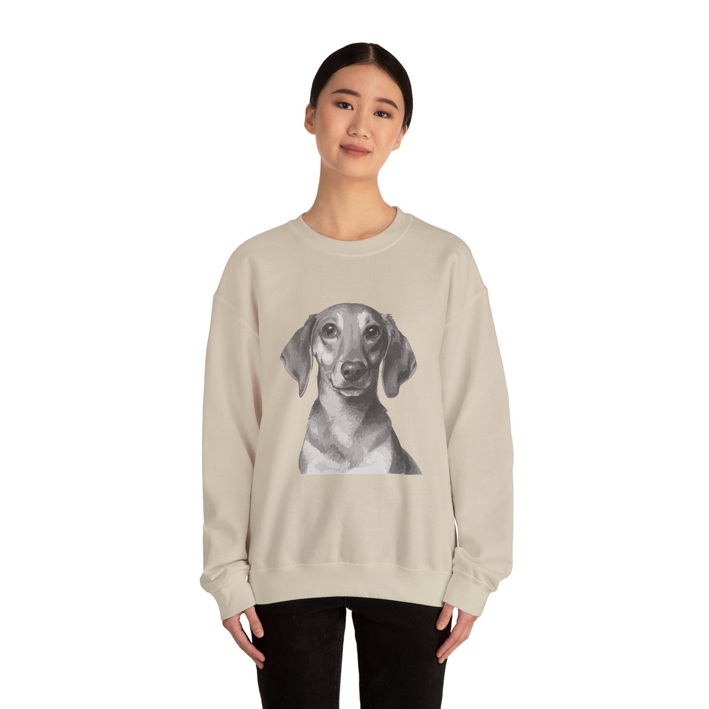 Daschund, Dog, Dog Lover, Unisex Heavy Blend™ Crewneck Sweatshirt