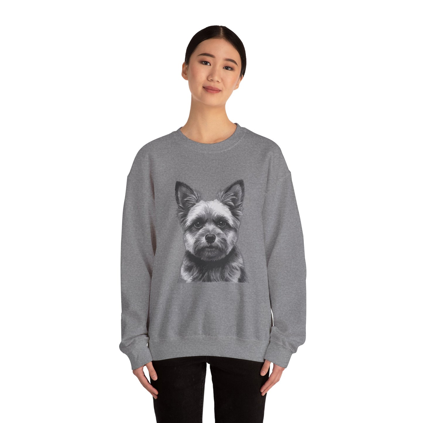 Cairn Terrier, Dog, Dog Lover, Unisex Heavy Blend™ Crewneck Sweatshirt