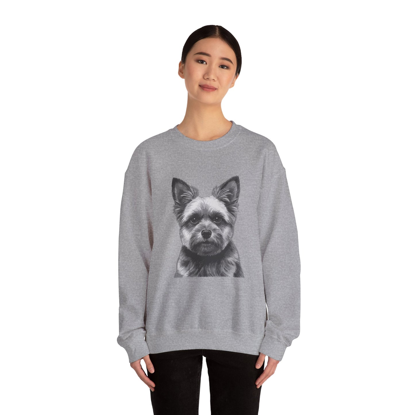 Cairn Terrier, Dog, Dog Lover, Unisex Heavy Blend™ Crewneck Sweatshirt