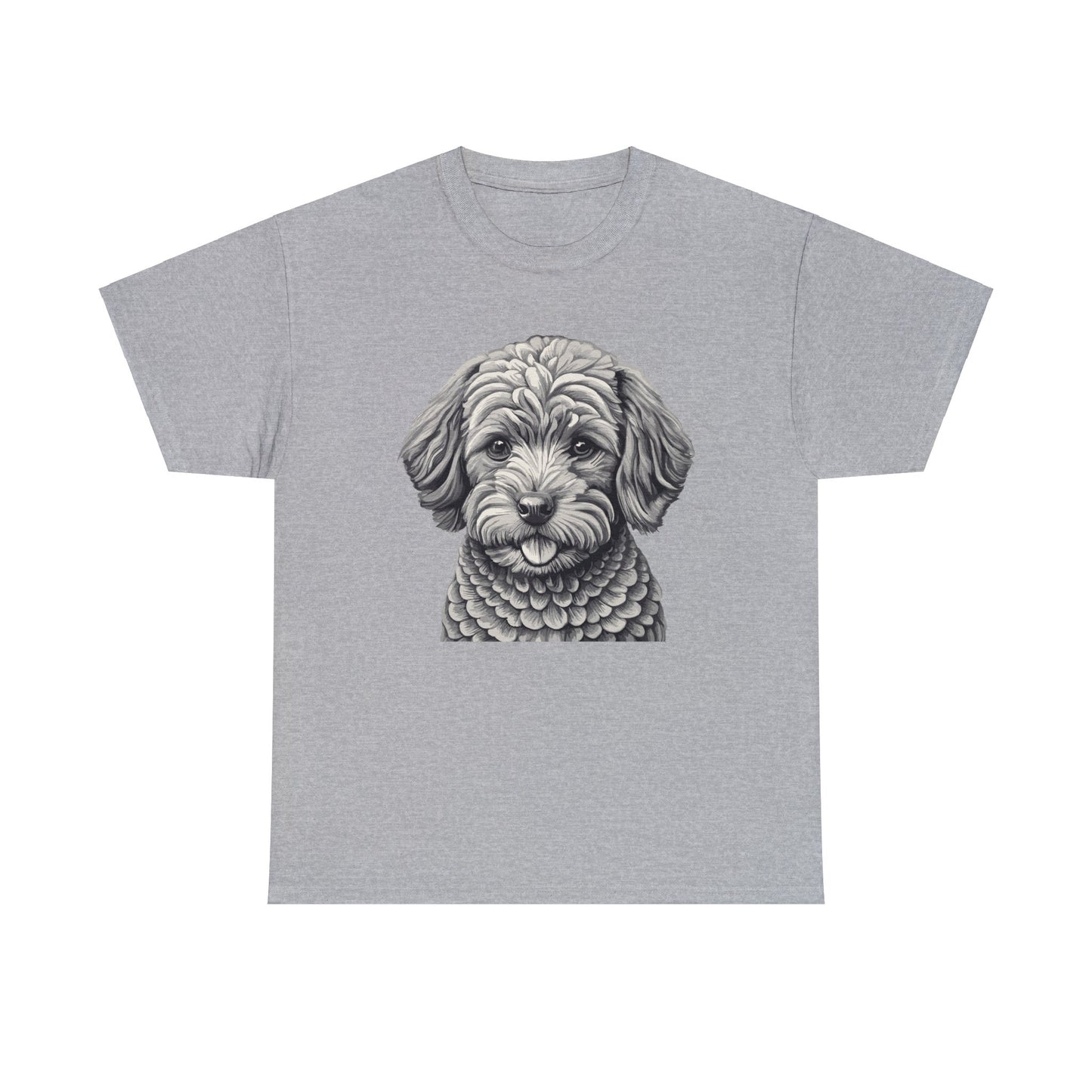 Cockapoo, Dog, Dog Lover, Unisex Heavy Cotton Tee