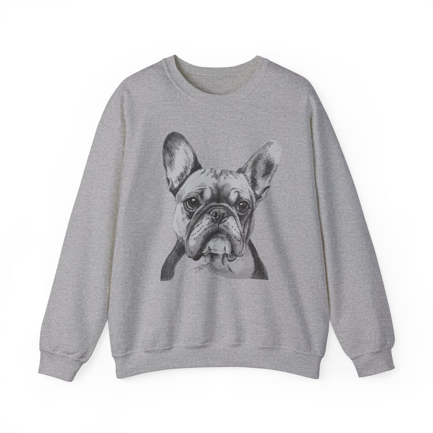 French Bulldog, Dog, Dog Lover, Unisex Heavy Blend™ Crewneck Sweatshirt