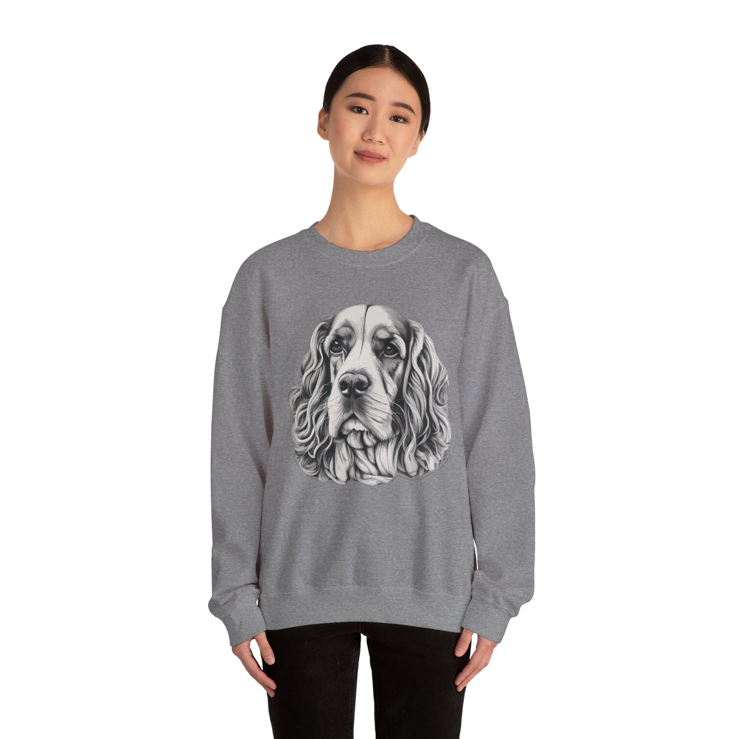 Cocker Spaniel, Dog, Dog Lover, Unisex Heavy Blend™ Crewneck Sweatshirt