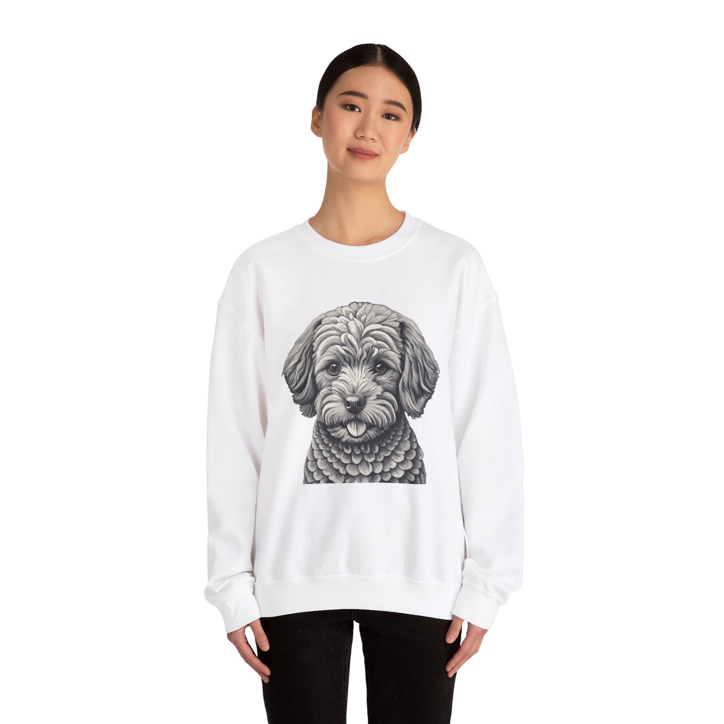 Cockapoo, Dog, Dog Lover, Unisex Heavy Blend™ Crewneck Sweatshirt