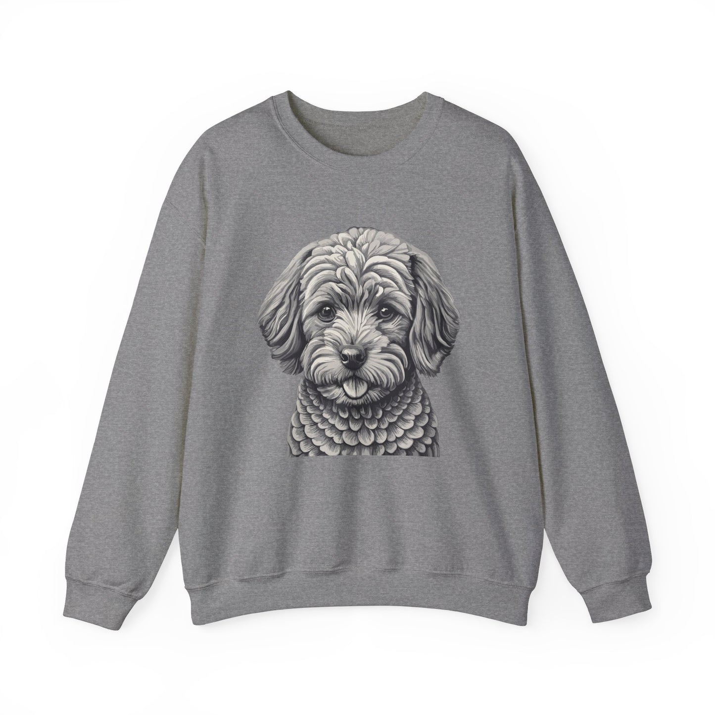 Cockapoo, Dog, Dog Lover, Unisex Heavy Blend™ Crewneck Sweatshirt