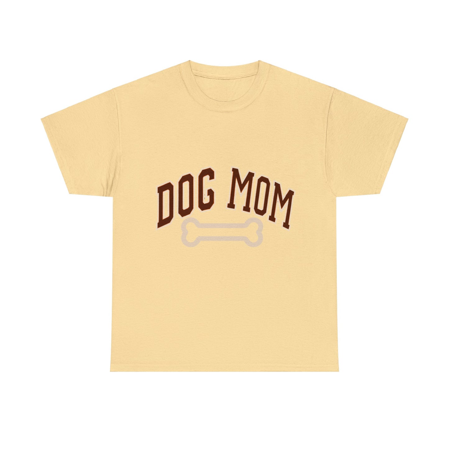 Dog Mom, Love, Dog, Mom, Puppy, Family, Unisex Heavy Cotton Tee