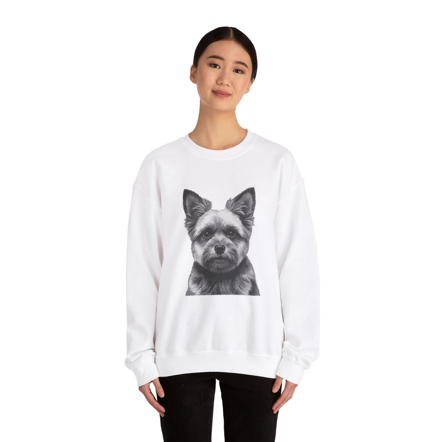 Cairn Terrier, Dog, Dog Lover, Unisex Heavy Blend™ Crewneck Sweatshirt