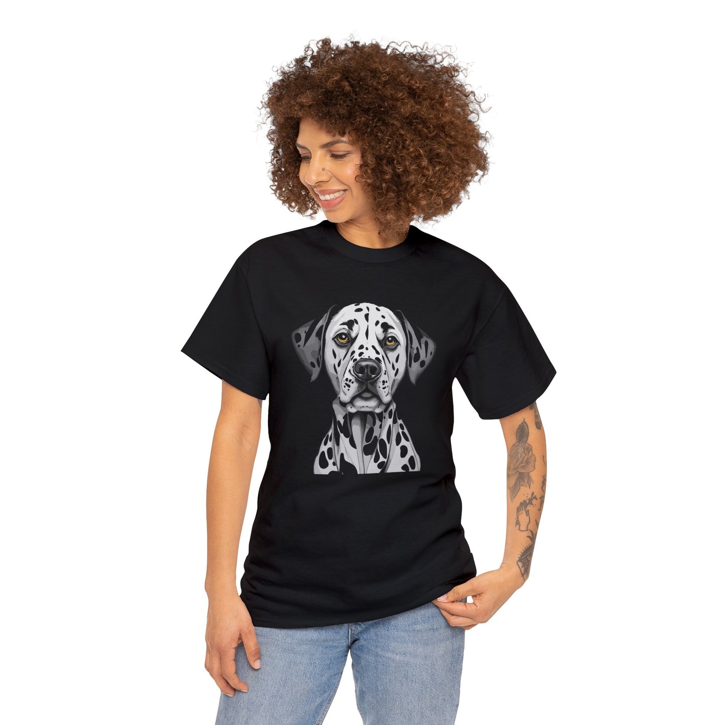 Dalmation, Dog, Dog Lover, Unisex Heavy Cotton Tee