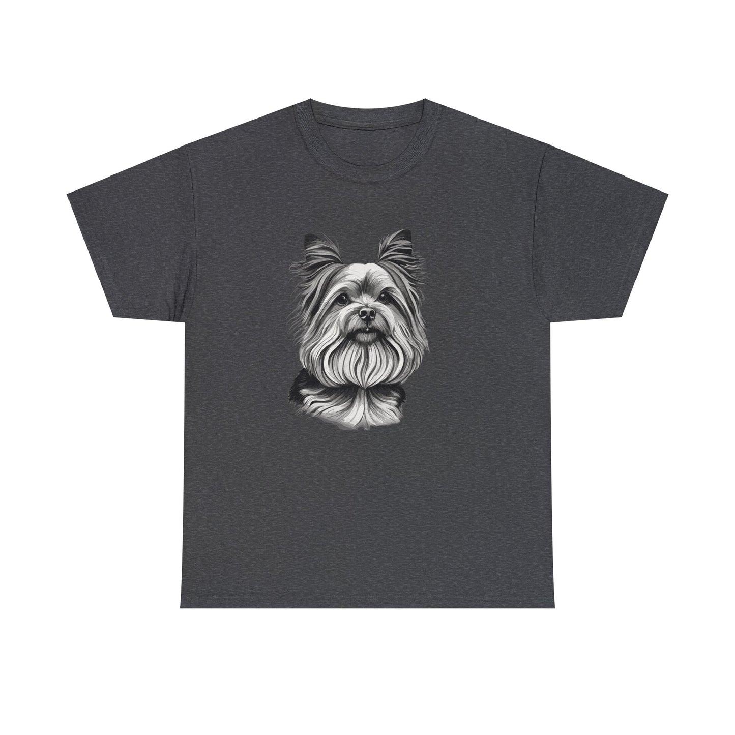 Yorkie, Dog, Dog Lover, Unisex Heavy Cotton Tee