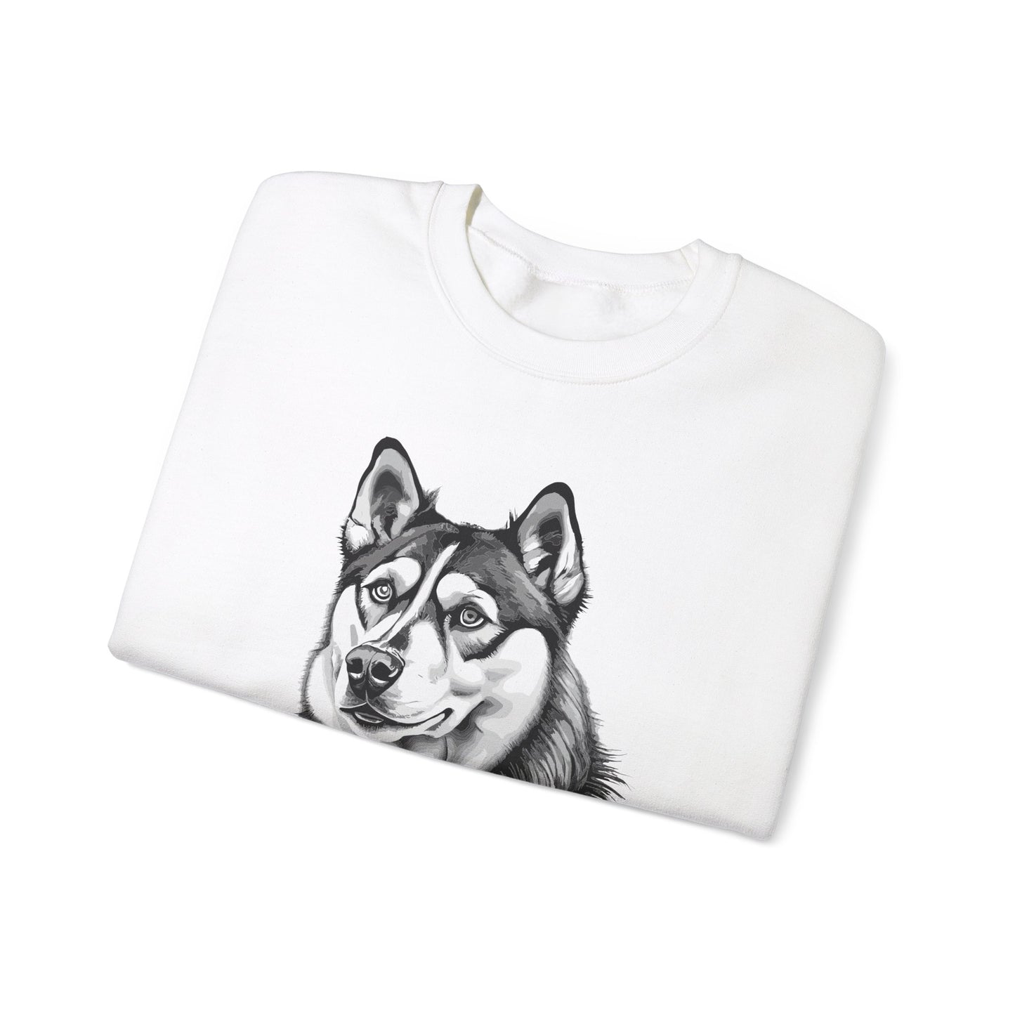 Husky, Dog, Dog Lover, Unisex Heavy Blend™ Crewneck Sweatshirt