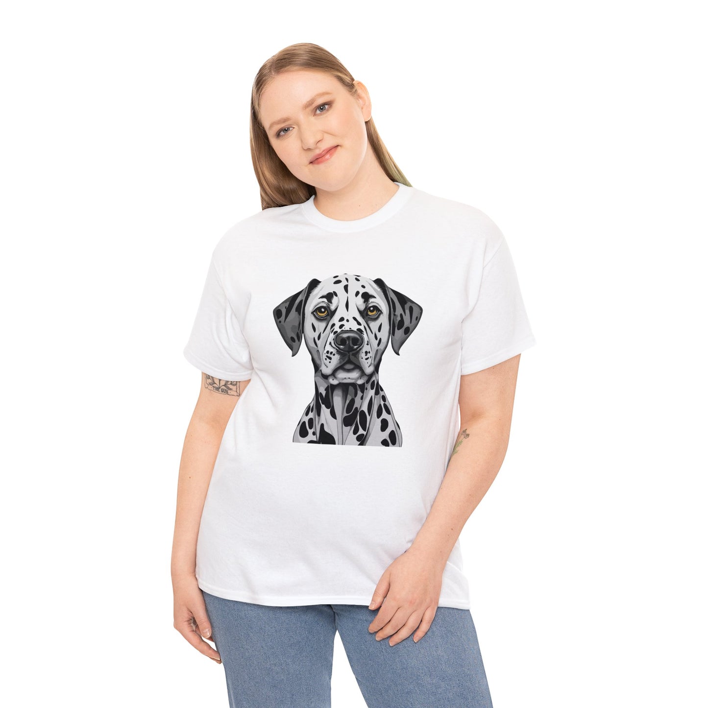 Dalmation, Dog, Dog Lover, Unisex Heavy Cotton Tee