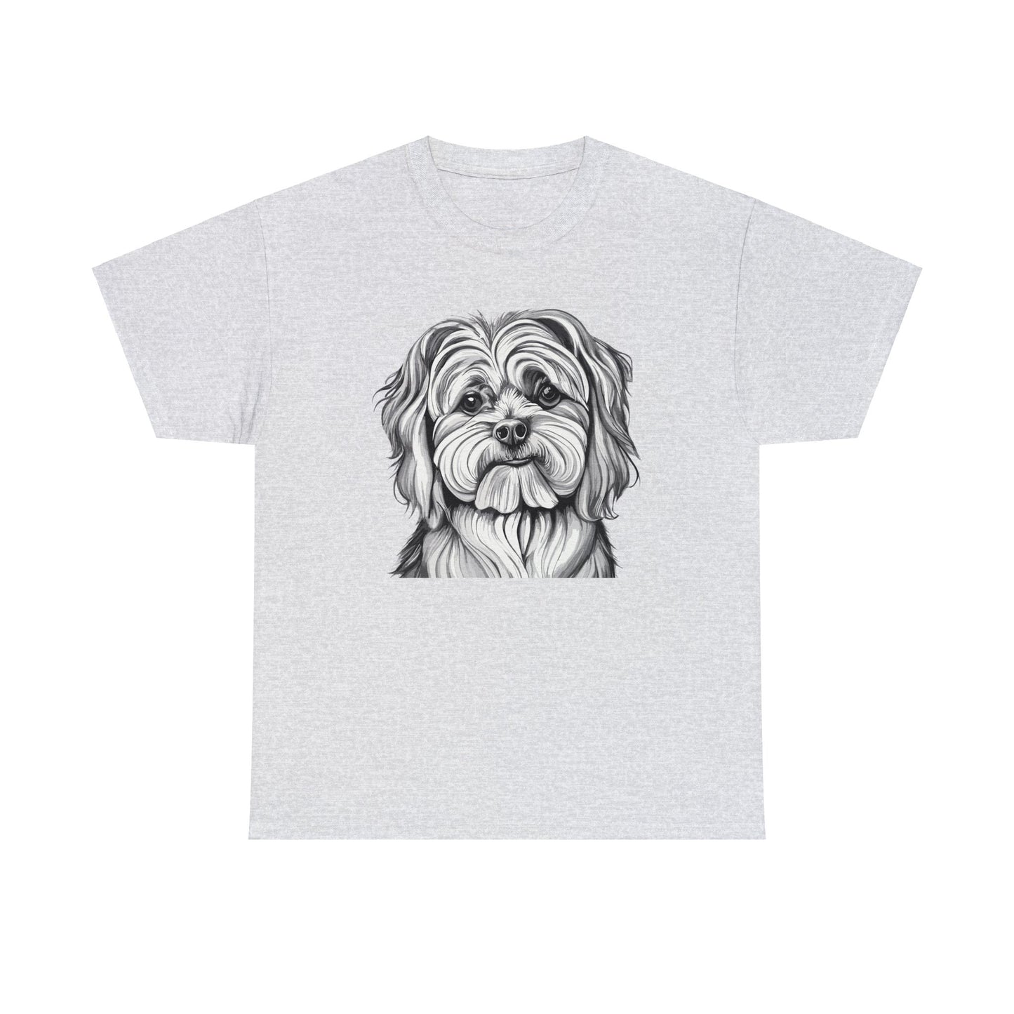 Maltese, Dog, Dog Lover, Unisex Heavy Cotton Tee