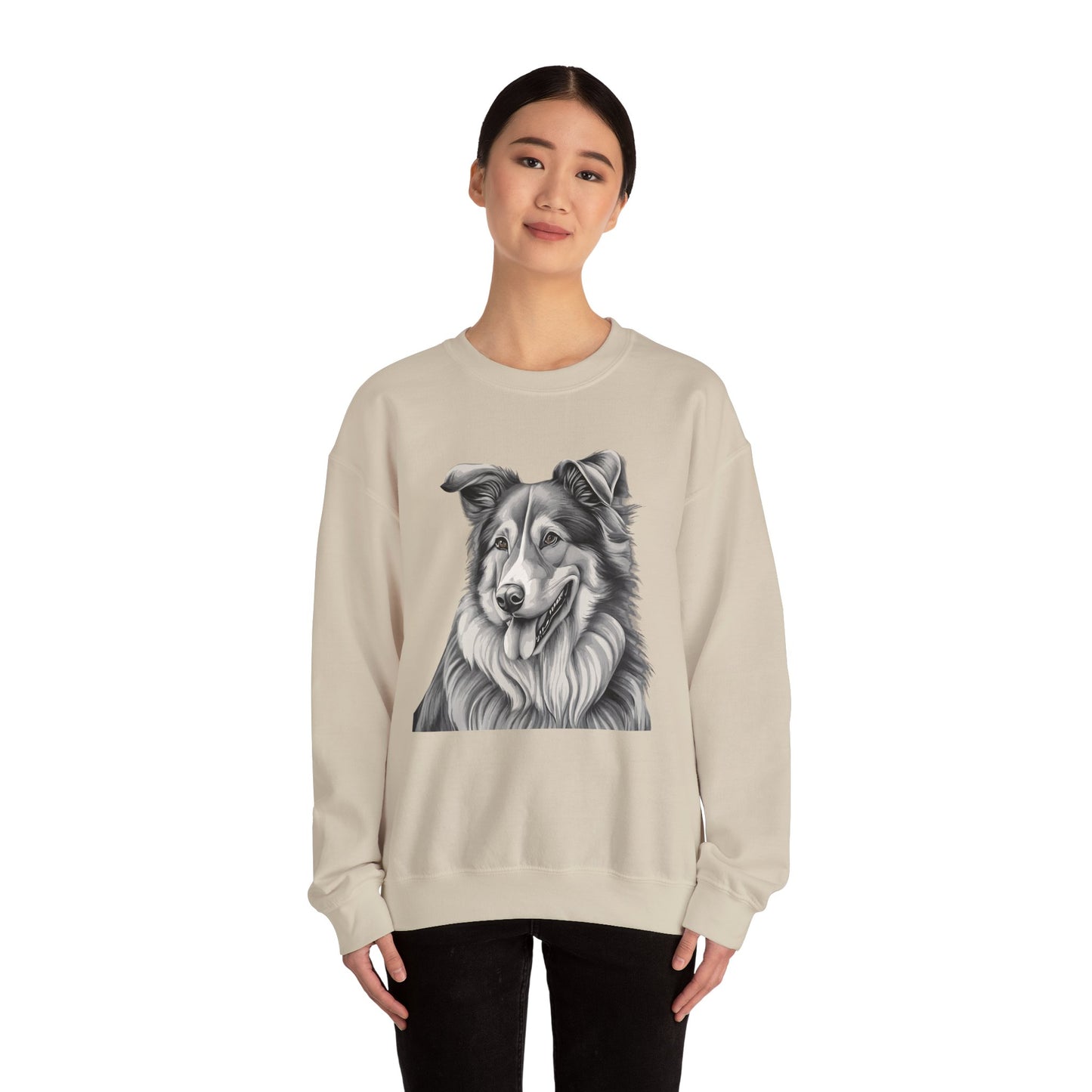 Collie, Dog, Dog Lover, Unisex Heavy Blend™ Crewneck Sweatshirt