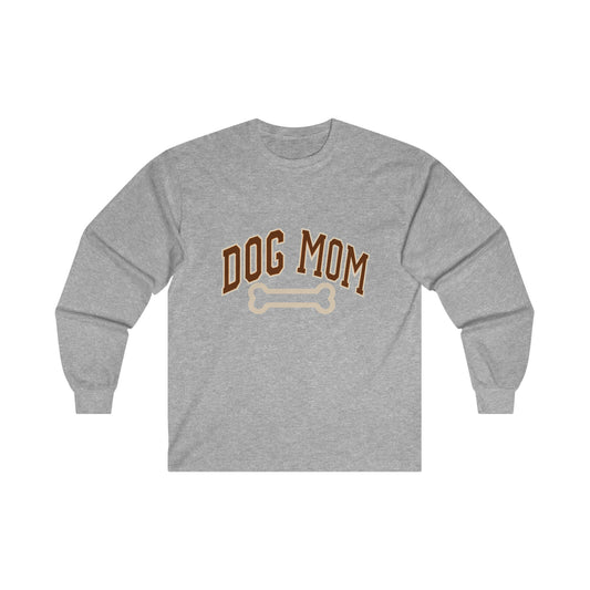 Dog Mom, Love, Dog, Mom, Puppy, Family, Ultra Cotton Long Sleeve Tee