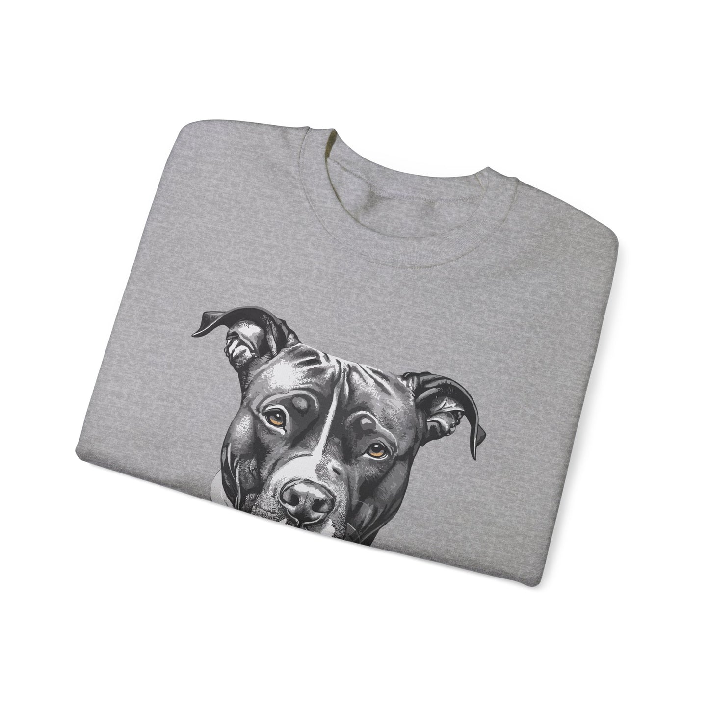 Pit Bull, Dog, Dog Lover, Unisex Heavy Blend™ Crewneck Sweatshirt