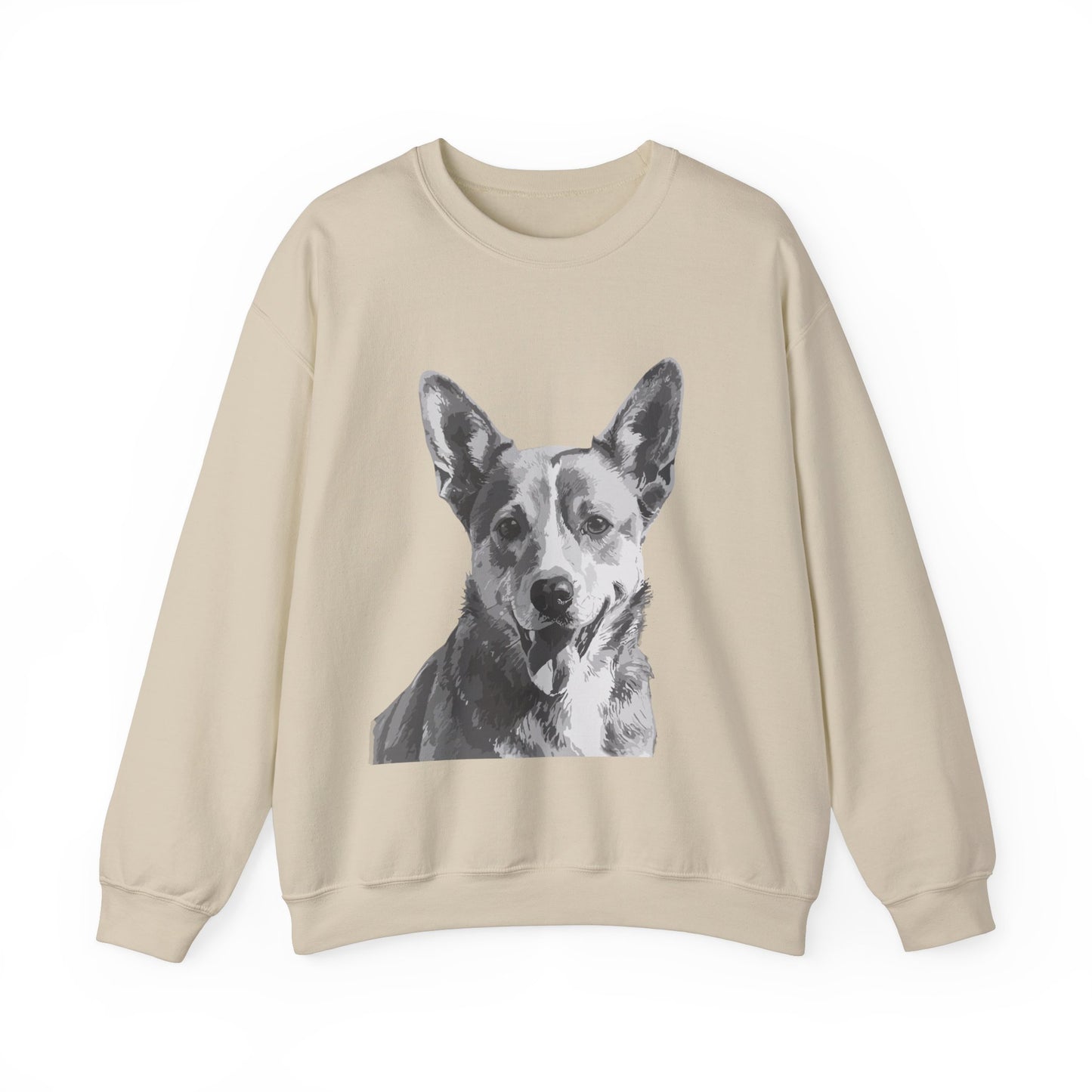 Australian Cattle Dog, Dog, Cute, Puppy, Love, Family Unisex Heavy Blend™ Crewneck Sweatshirt