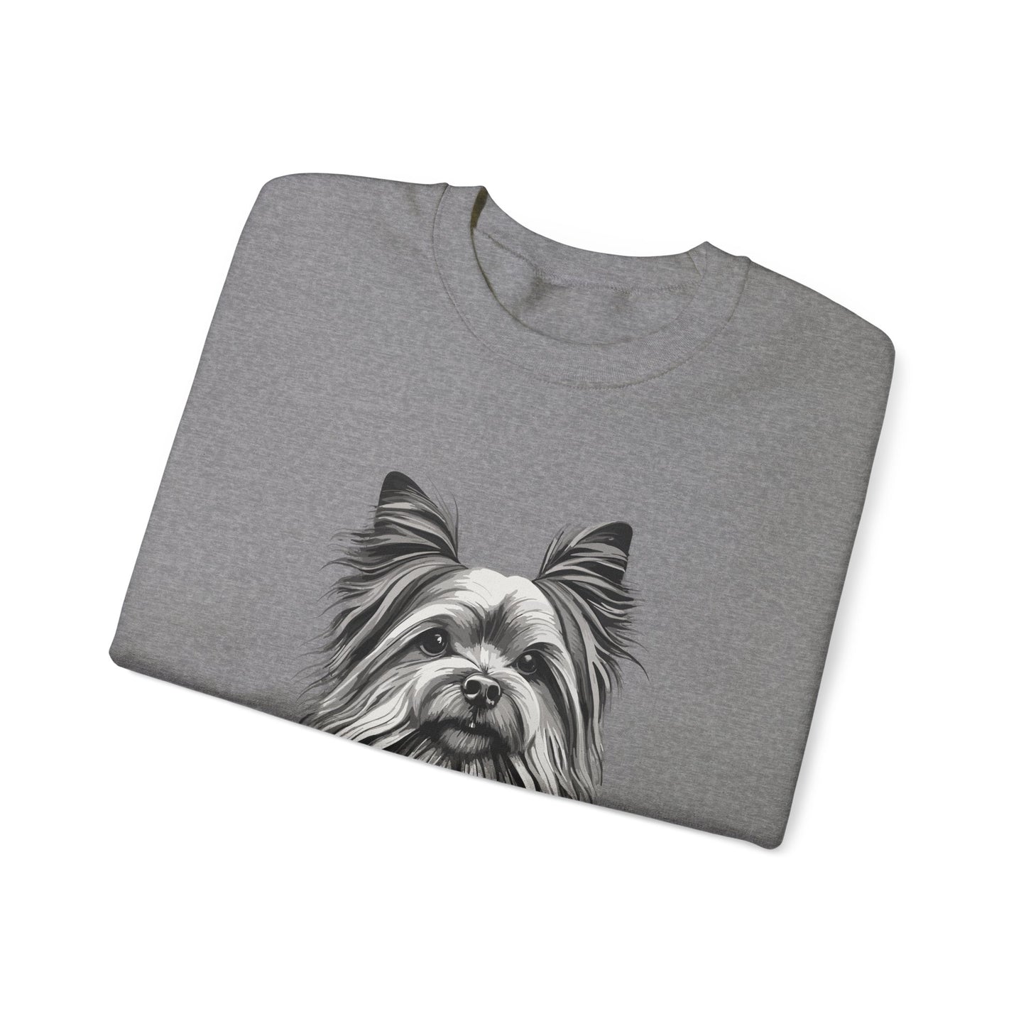 Yorkie, Dog, Dog Lover, Unisex Heavy Blend™ Crewneck Sweatshirt