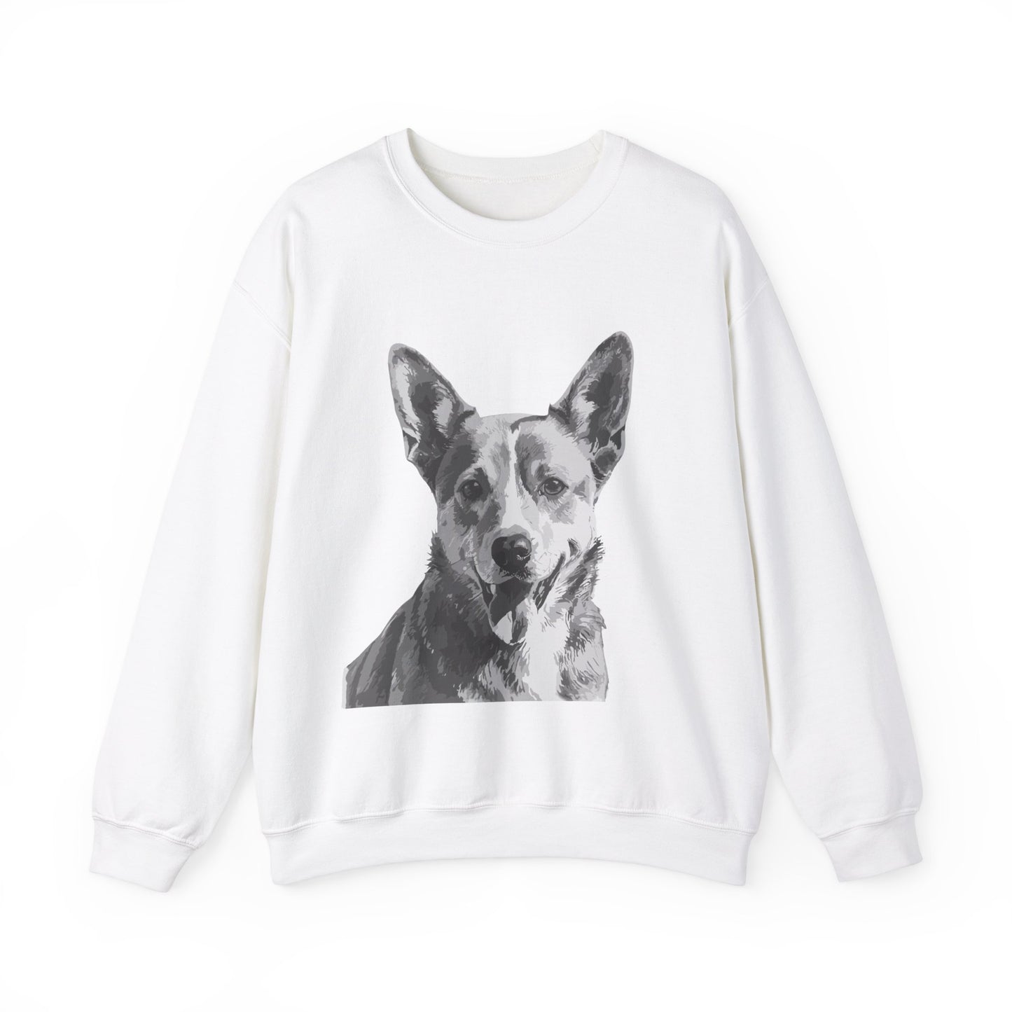 Australian Cattle Dog, Dog, Cute, Puppy, Love, Family Unisex Heavy Blend™ Crewneck Sweatshirt