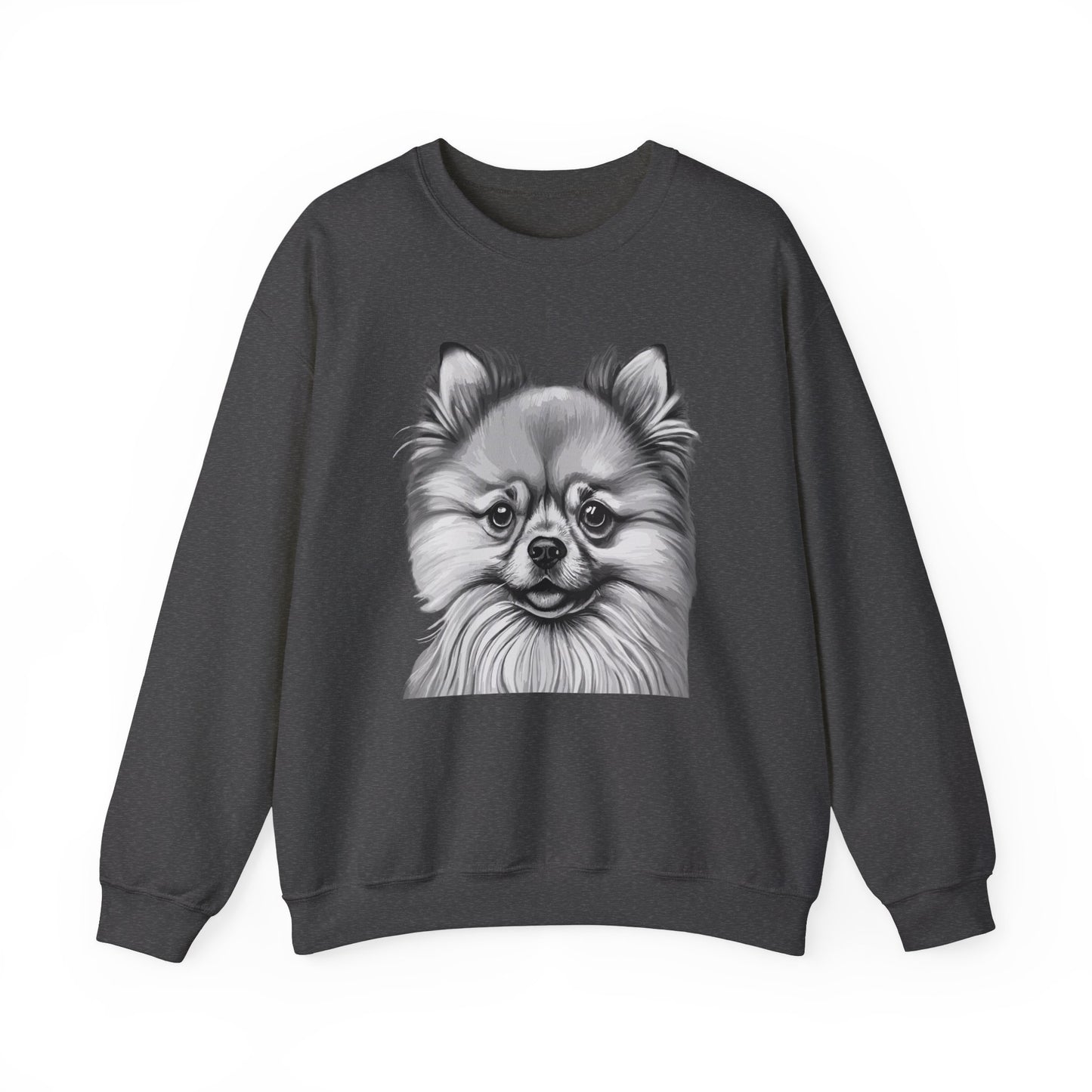 Pomeranian, Dog, Dog Lover, Unisex Heavy Blend™ Crewneck Sweatshirt