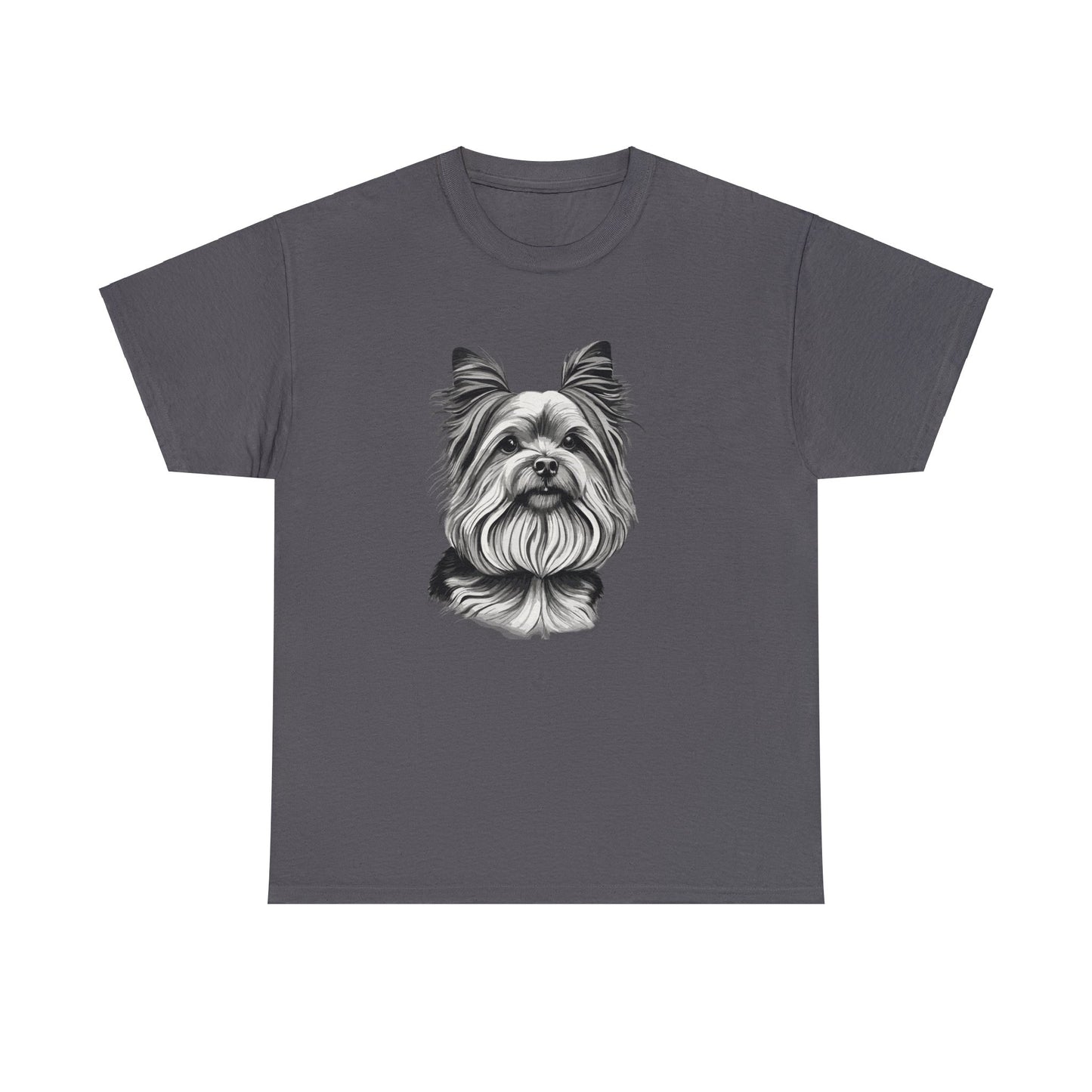 Yorkie, Dog, Dog Lover, Unisex Heavy Cotton Tee