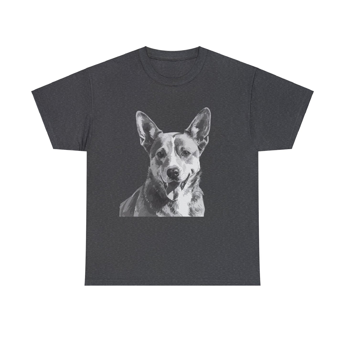 Australian Cattle Dog, Dog, Cute, Puppy, Love, Family Unisex Heavy Cotton Tee