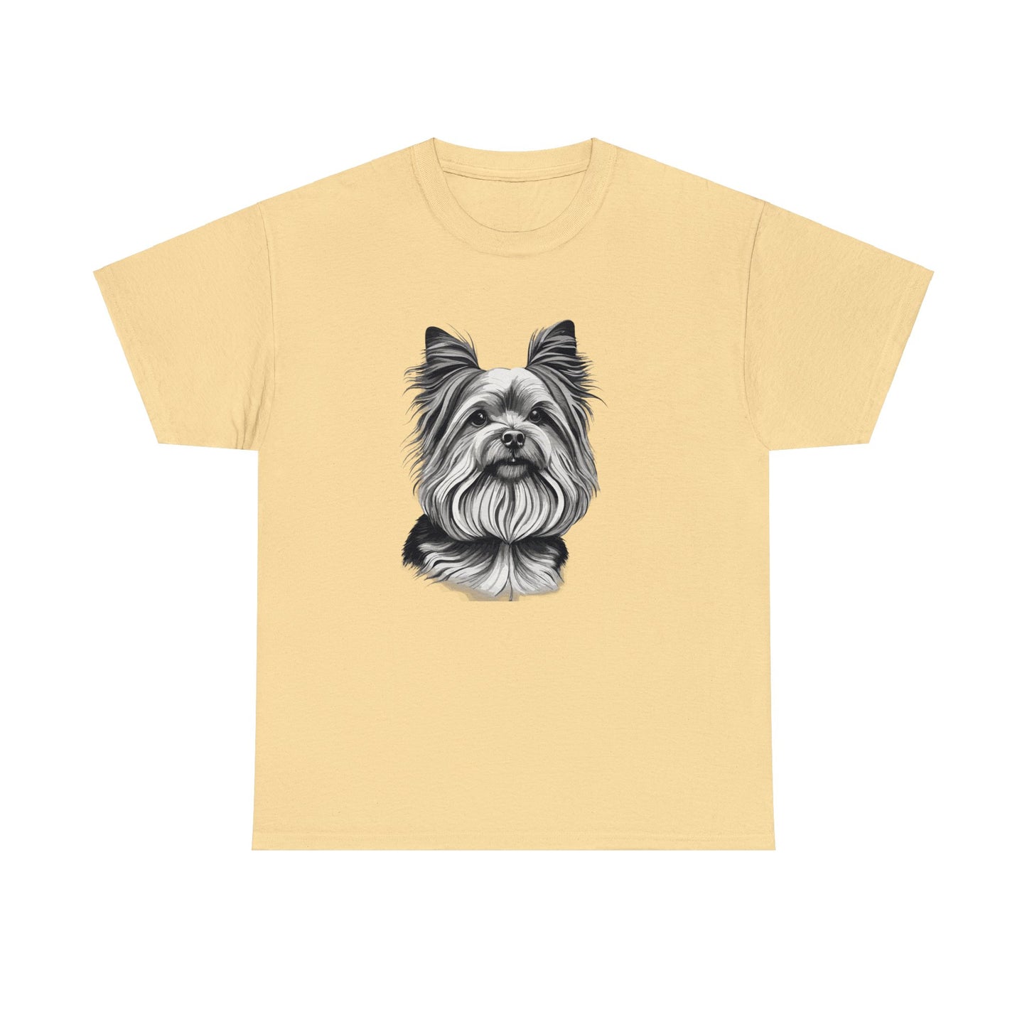 Yorkie, Dog, Dog Lover, Unisex Heavy Cotton Tee