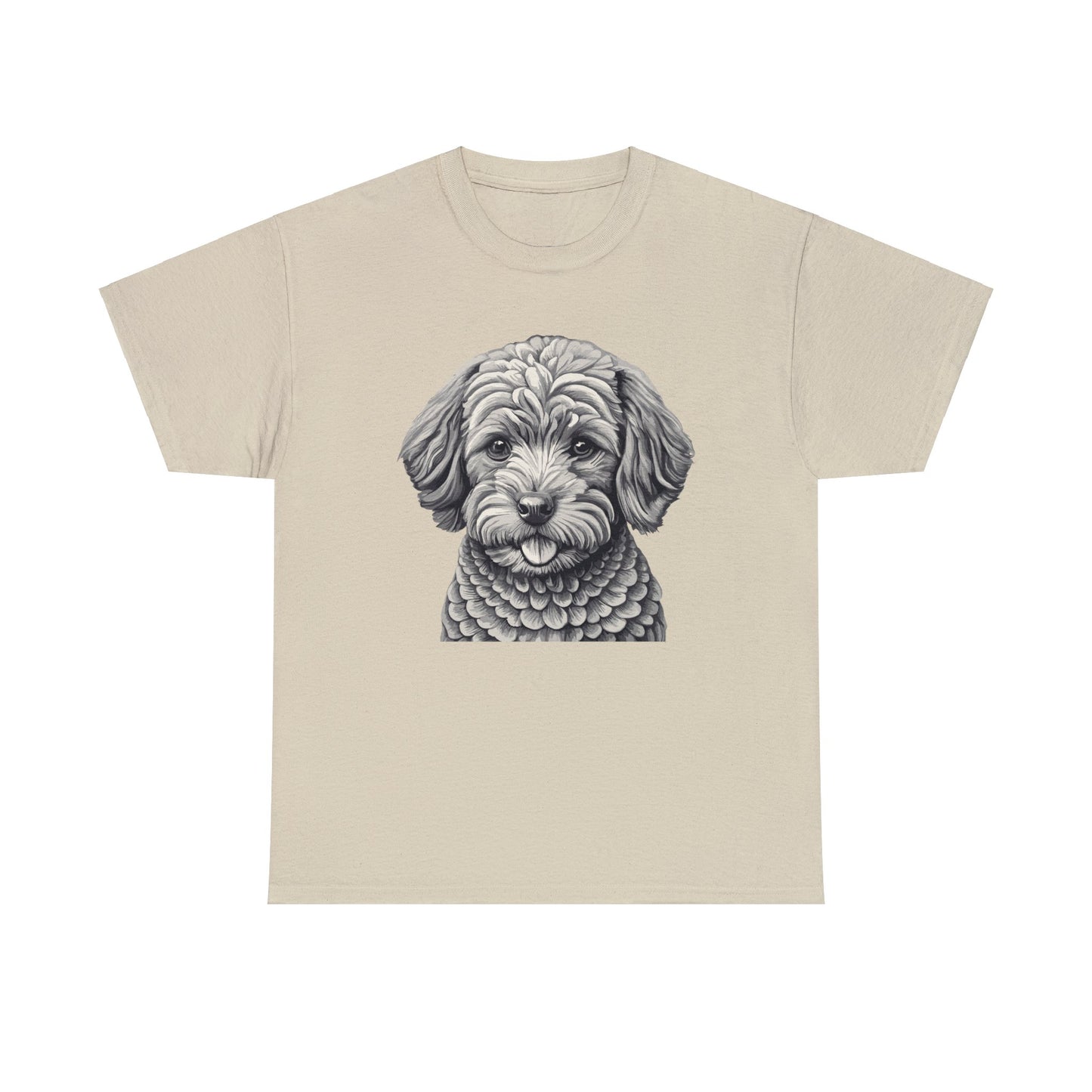 Cockapoo, Dog, Dog Lover, Unisex Heavy Cotton Tee