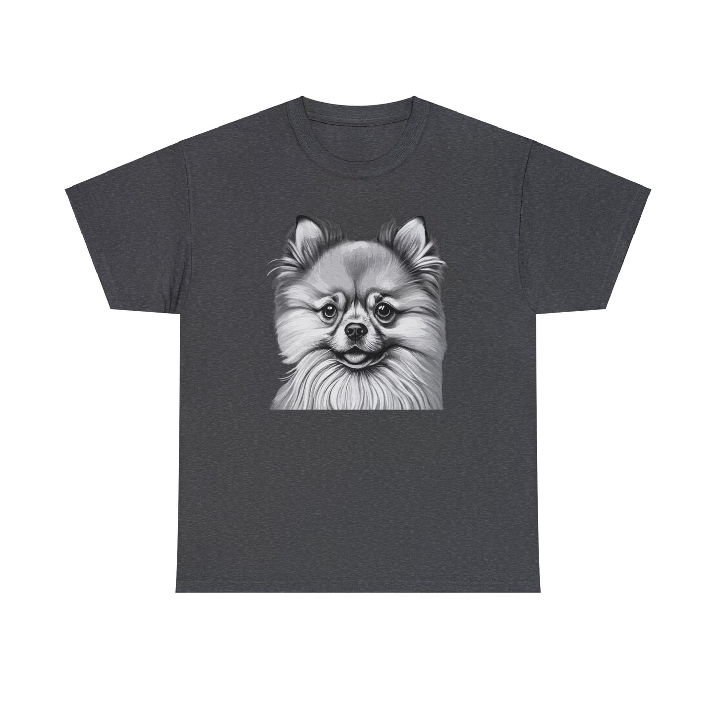 Pomeranian, Dog, Dog Lover, Unisex Heavy Cotton Tee