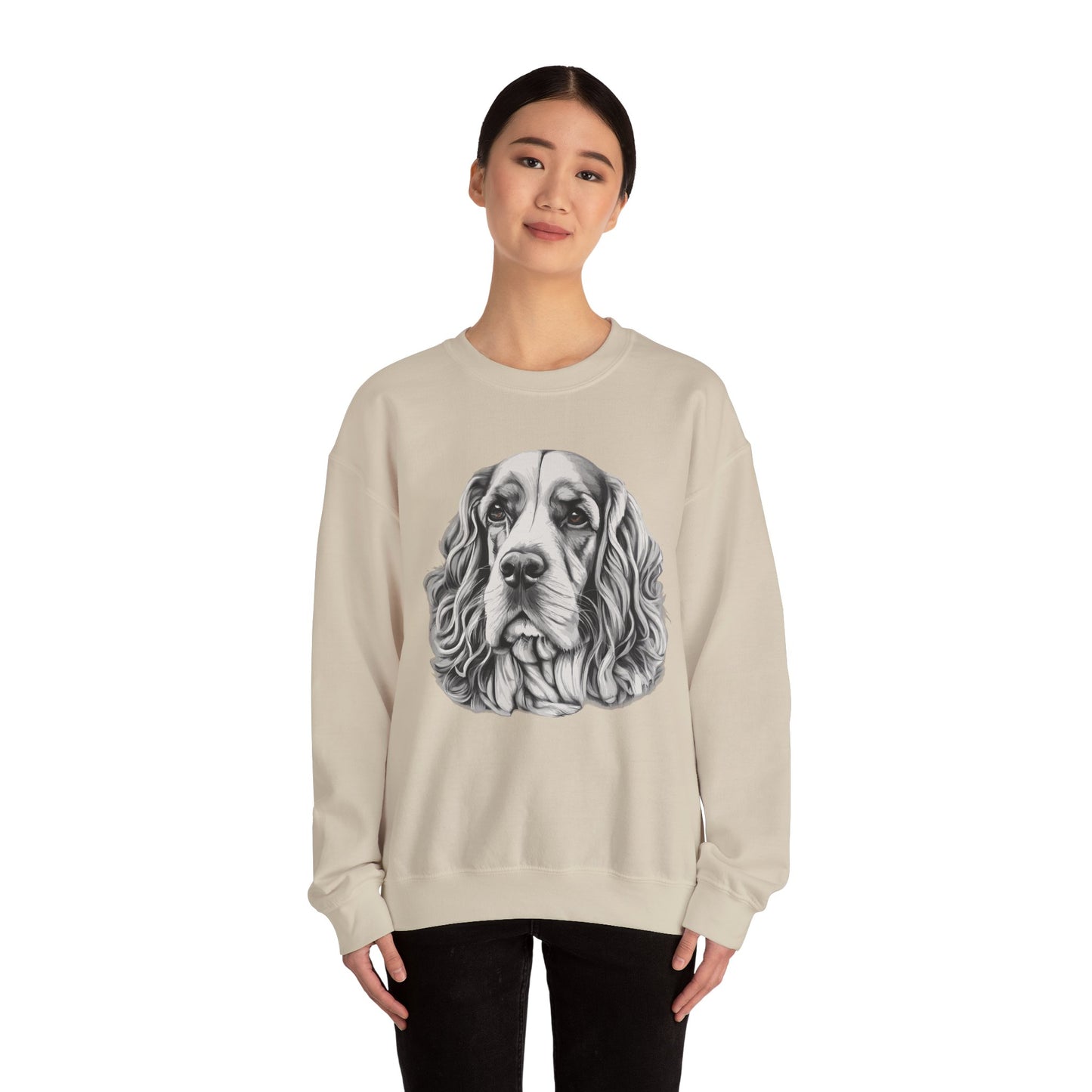 Cocker Spaniel, Dog, Dog Lover, Unisex Heavy Blend™ Crewneck Sweatshirt