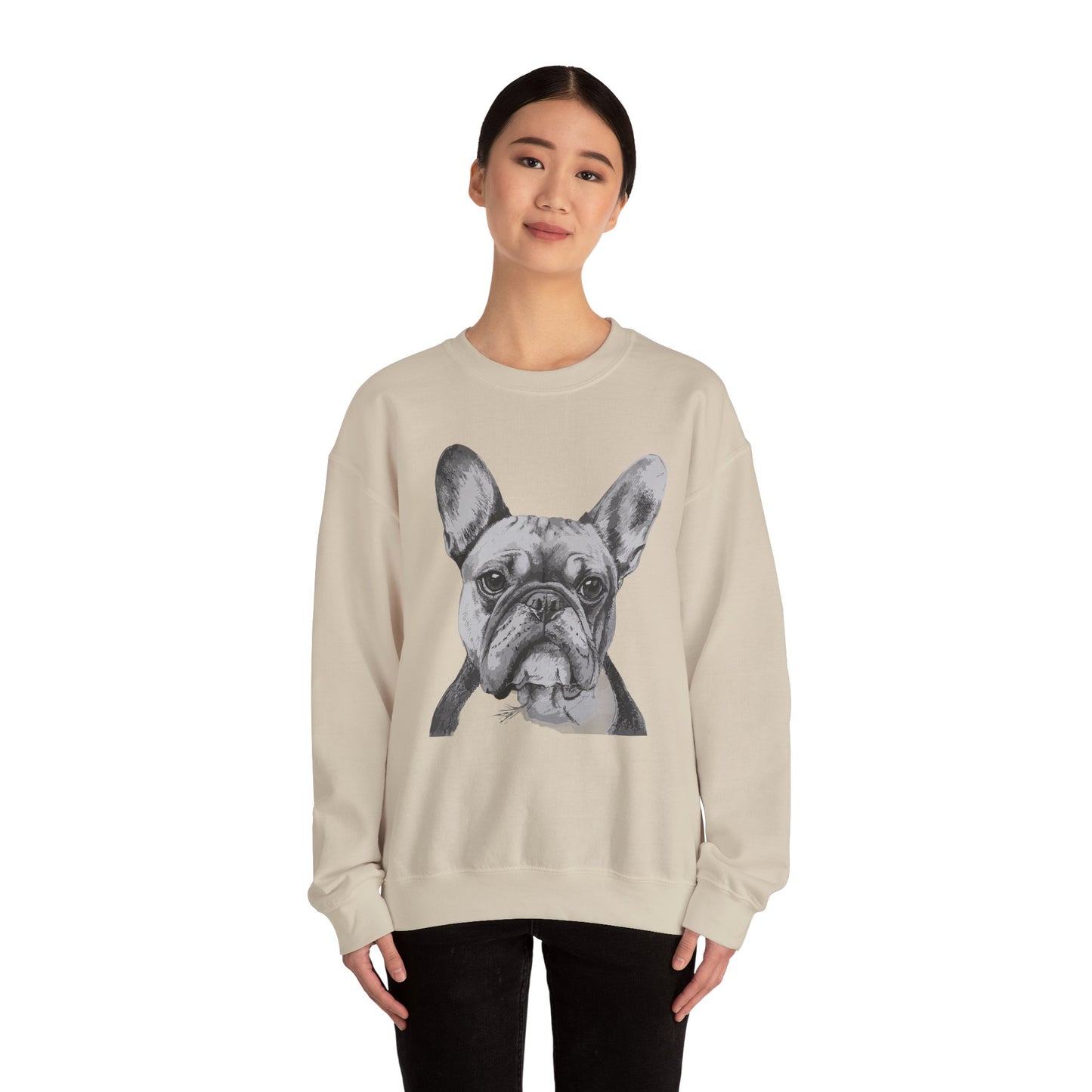 French Bulldog, Dog, Dog Lover, Unisex Heavy Blend™ Crewneck Sweatshirt