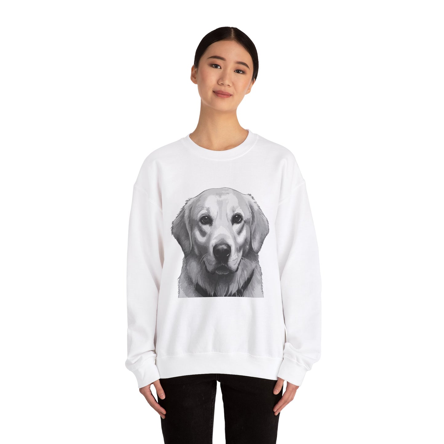 Golden Retriever, Dog, Dog Lover, Unisex Heavy Blend™ Crewneck Sweatshirt