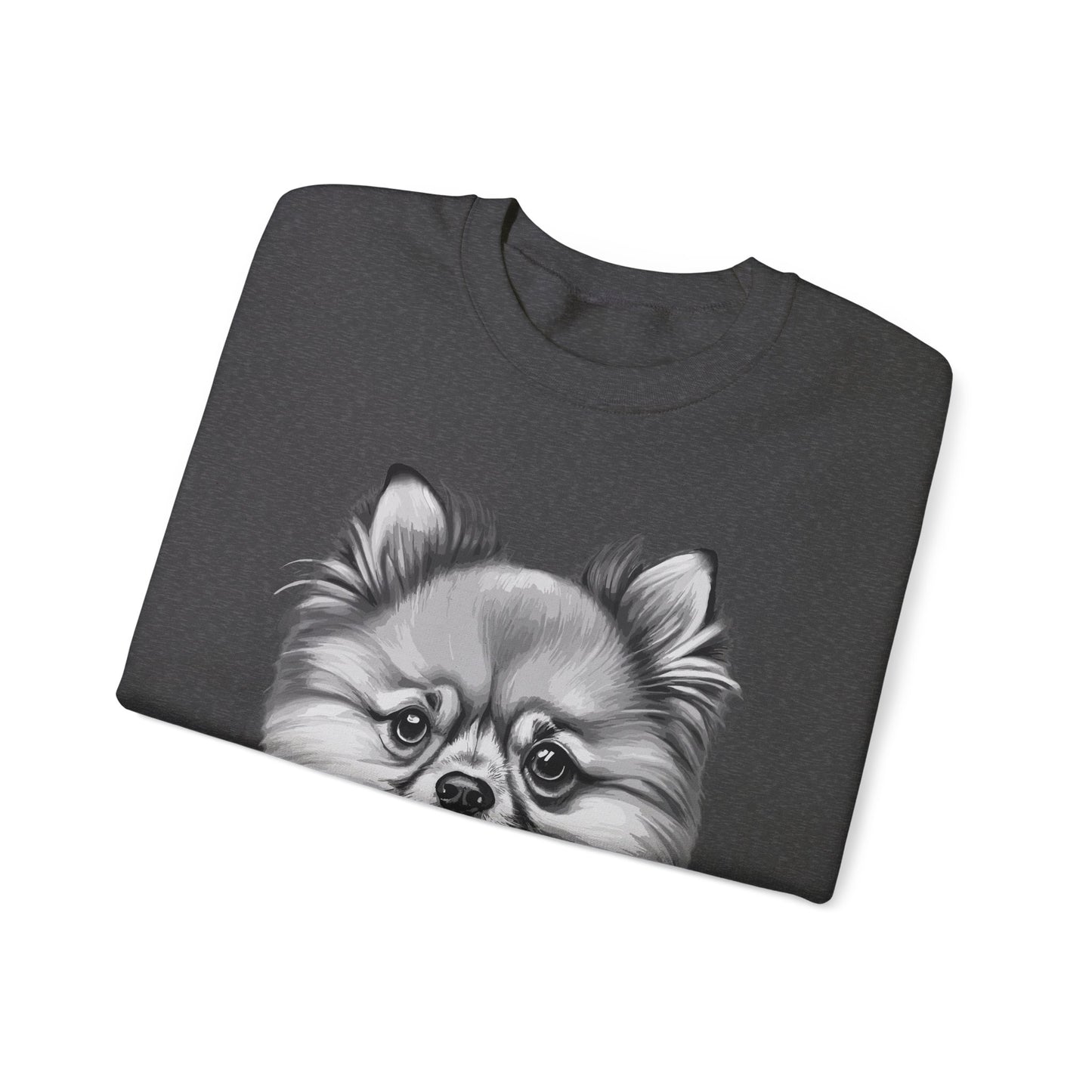 Pomeranian, Dog, Dog Lover, Unisex Heavy Blend™ Crewneck Sweatshirt