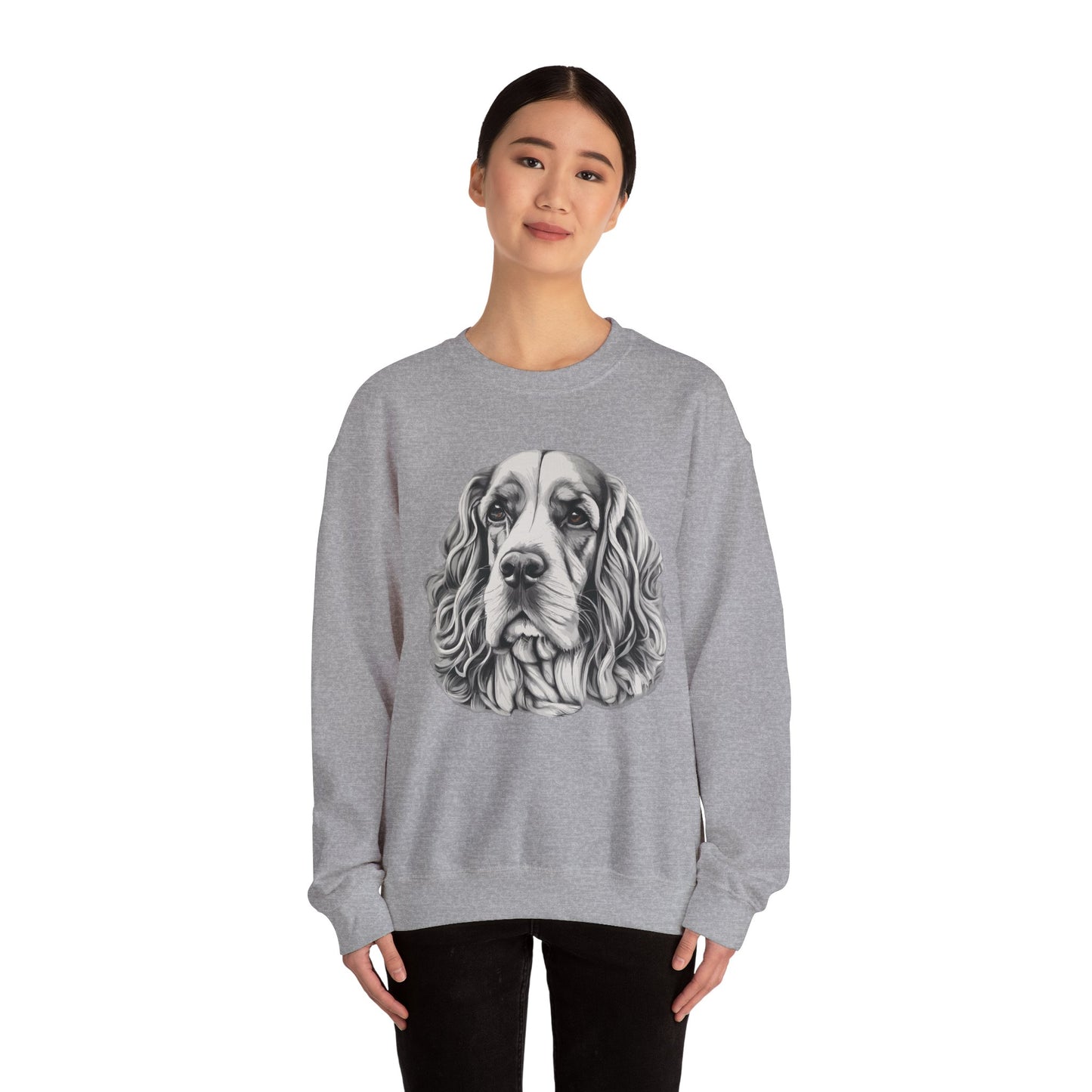 Cocker Spaniel, Dog, Dog Lover, Unisex Heavy Blend™ Crewneck Sweatshirt