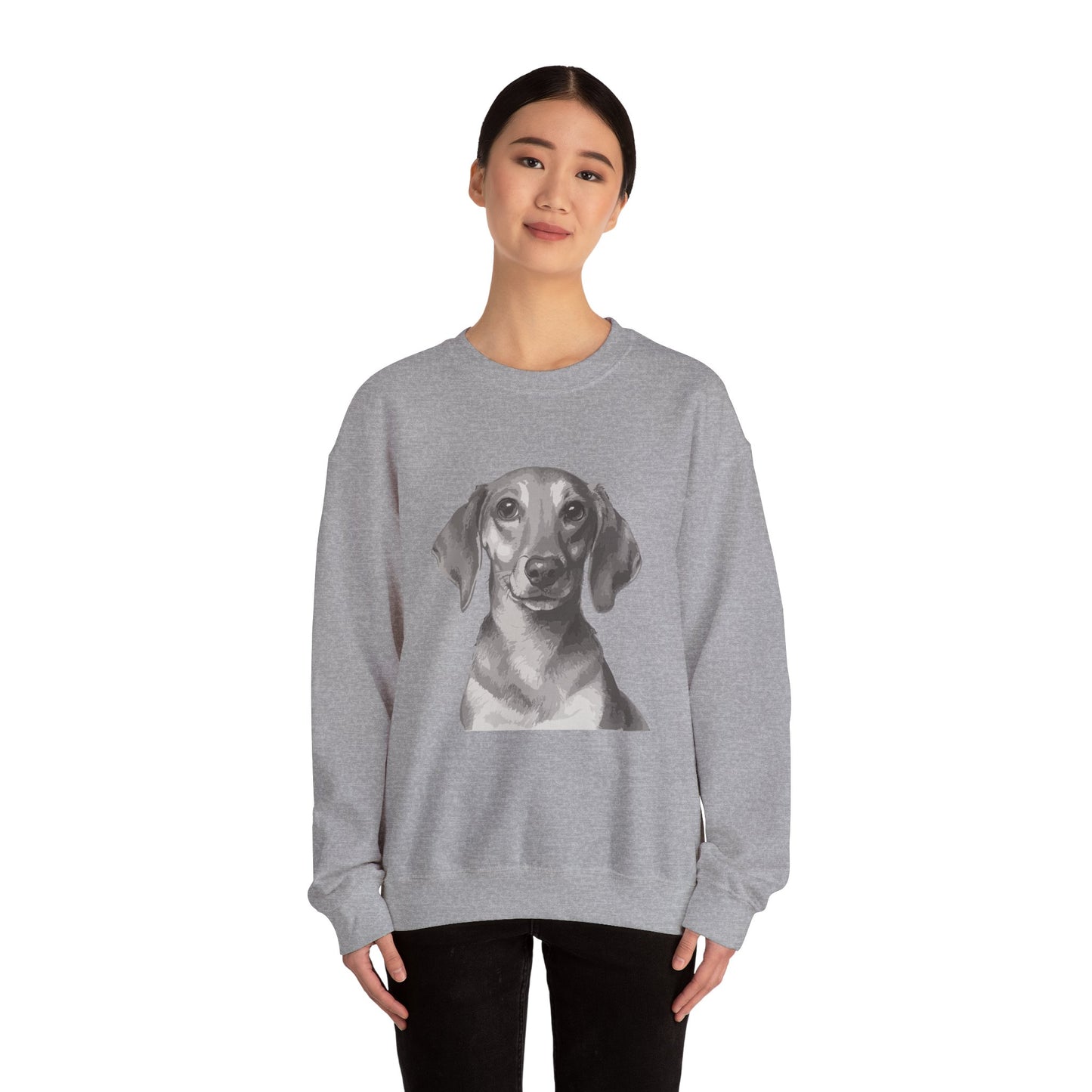 Daschund, Dog, Dog Lover, Unisex Heavy Blend™ Crewneck Sweatshirt
