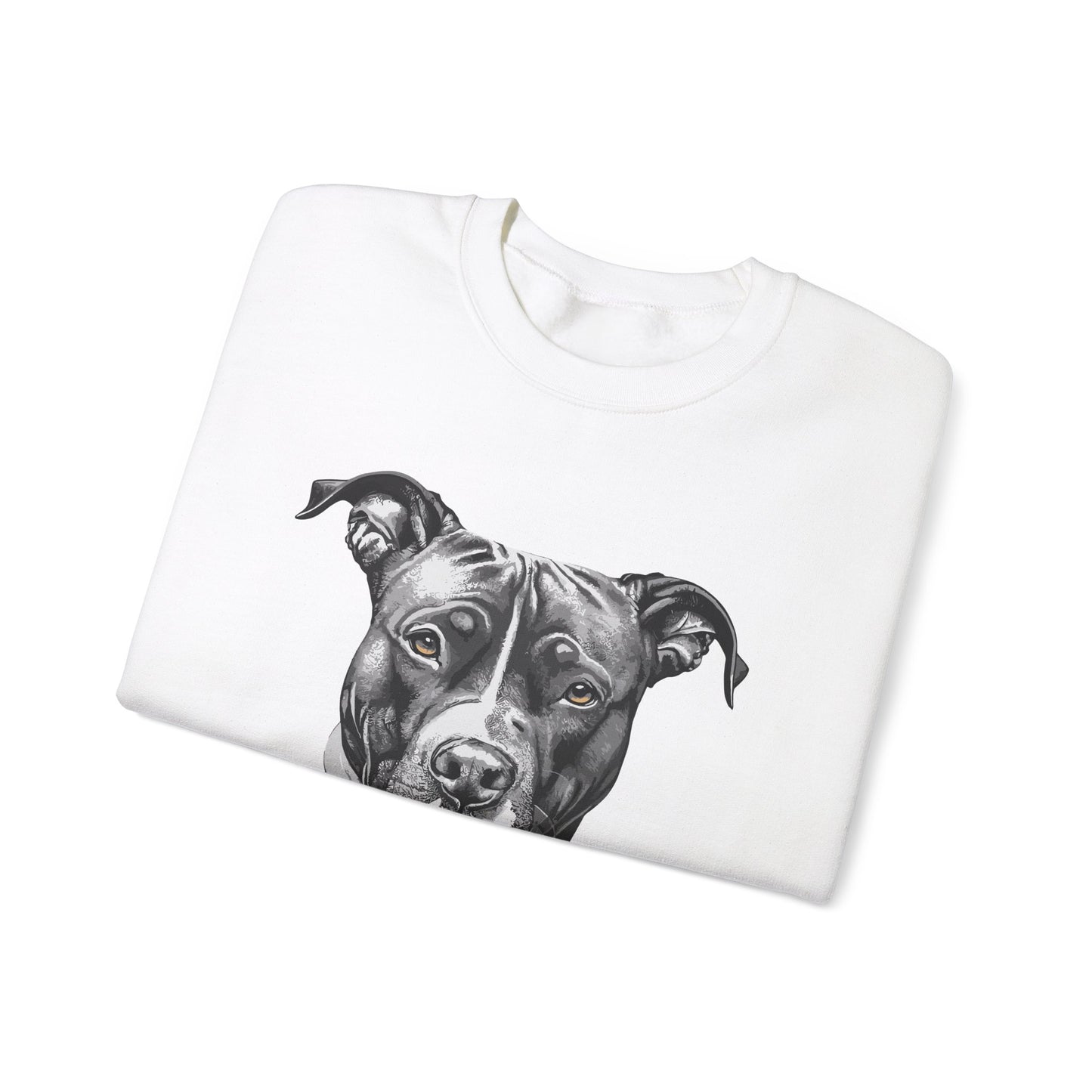 Pit Bull, Dog, Dog Lover, Unisex Heavy Blend™ Crewneck Sweatshirt