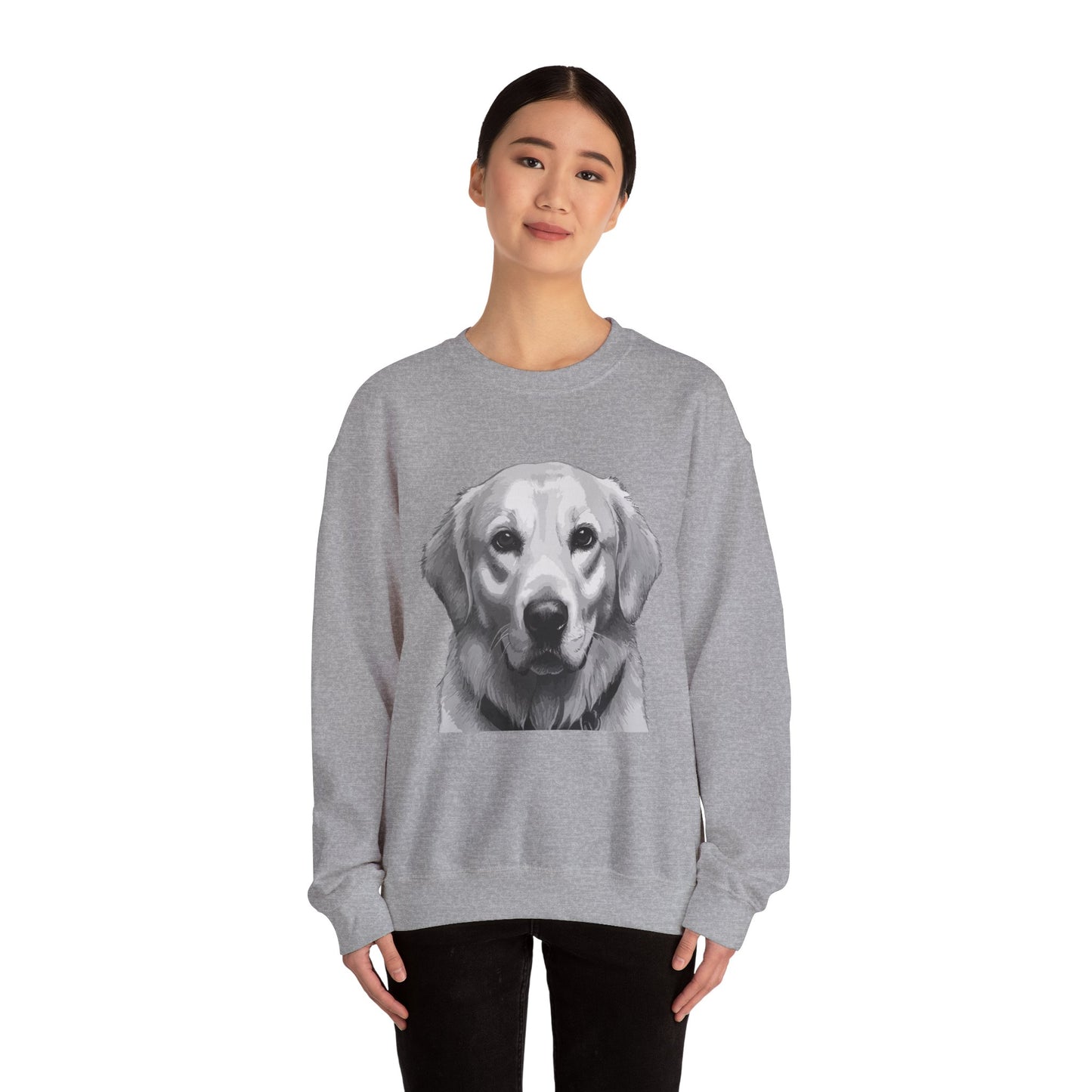 Golden Retriever, Dog, Dog Lover, Unisex Heavy Blend™ Crewneck Sweatshirt