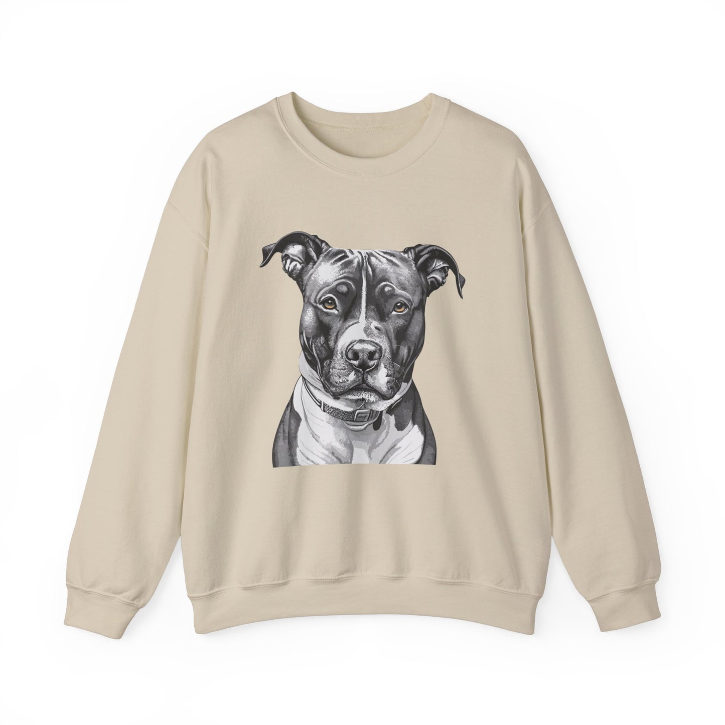 Pit Bull, Dog, Dog Lover, Unisex Heavy Blend™ Crewneck Sweatshirt