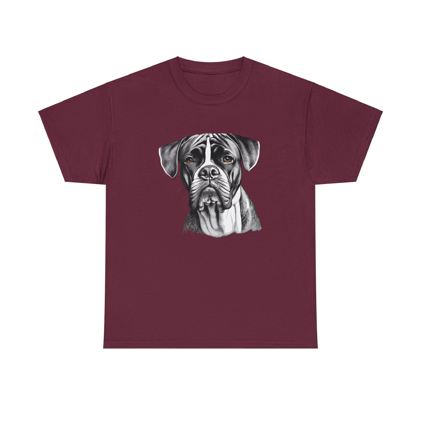 Boxer, Dog, Dog Lover, Unisex Heavy Cotton Tee